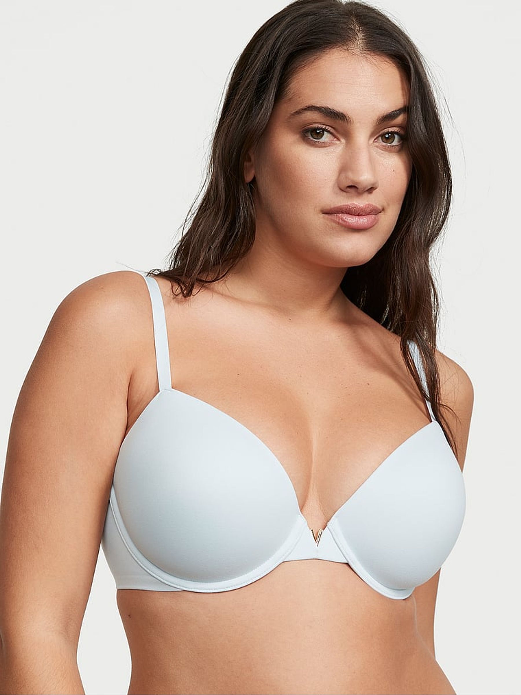 Ballad Blue Smooth Lightly Lined Demi Bra - Image 1 of 1