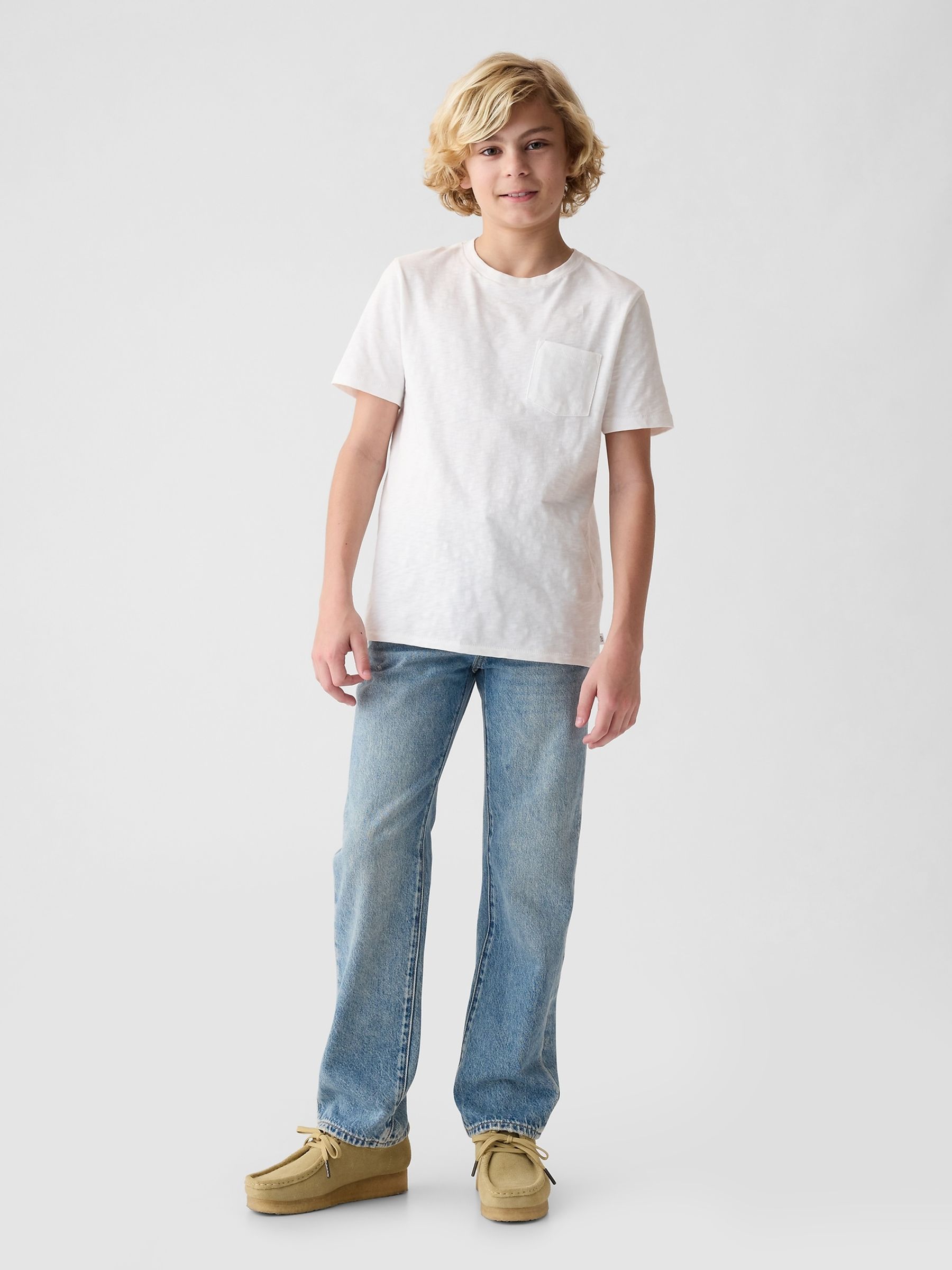 Vintage Wash Blue Original Fit Washwell Jeans (5-14yrs) - Image 2 of 5