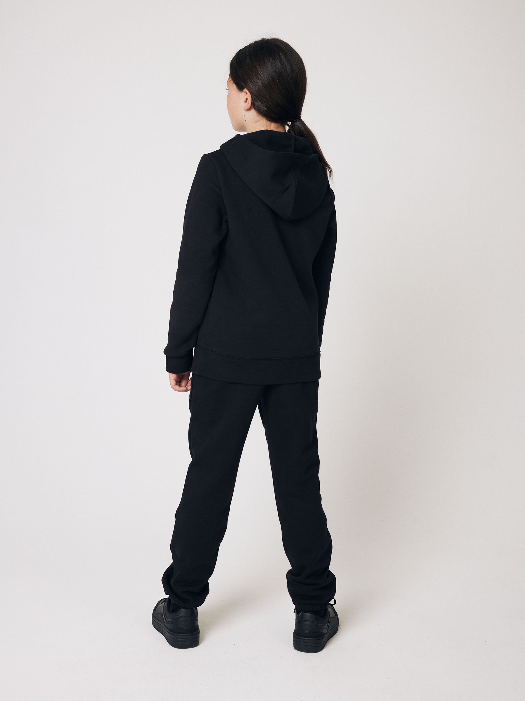 Black Logo Fleece-Lined Joggers (4-13yrs) - Image 3 of 5