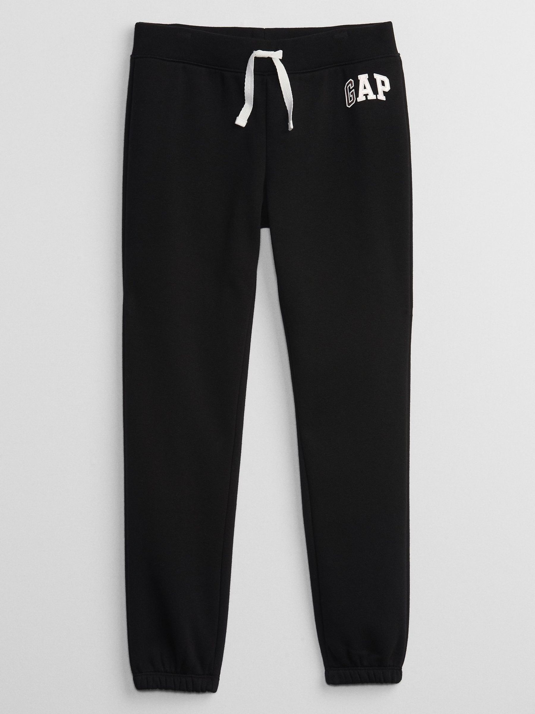 Black Logo Fleece-Lined Joggers (4-13yrs) - Image 5 of 5