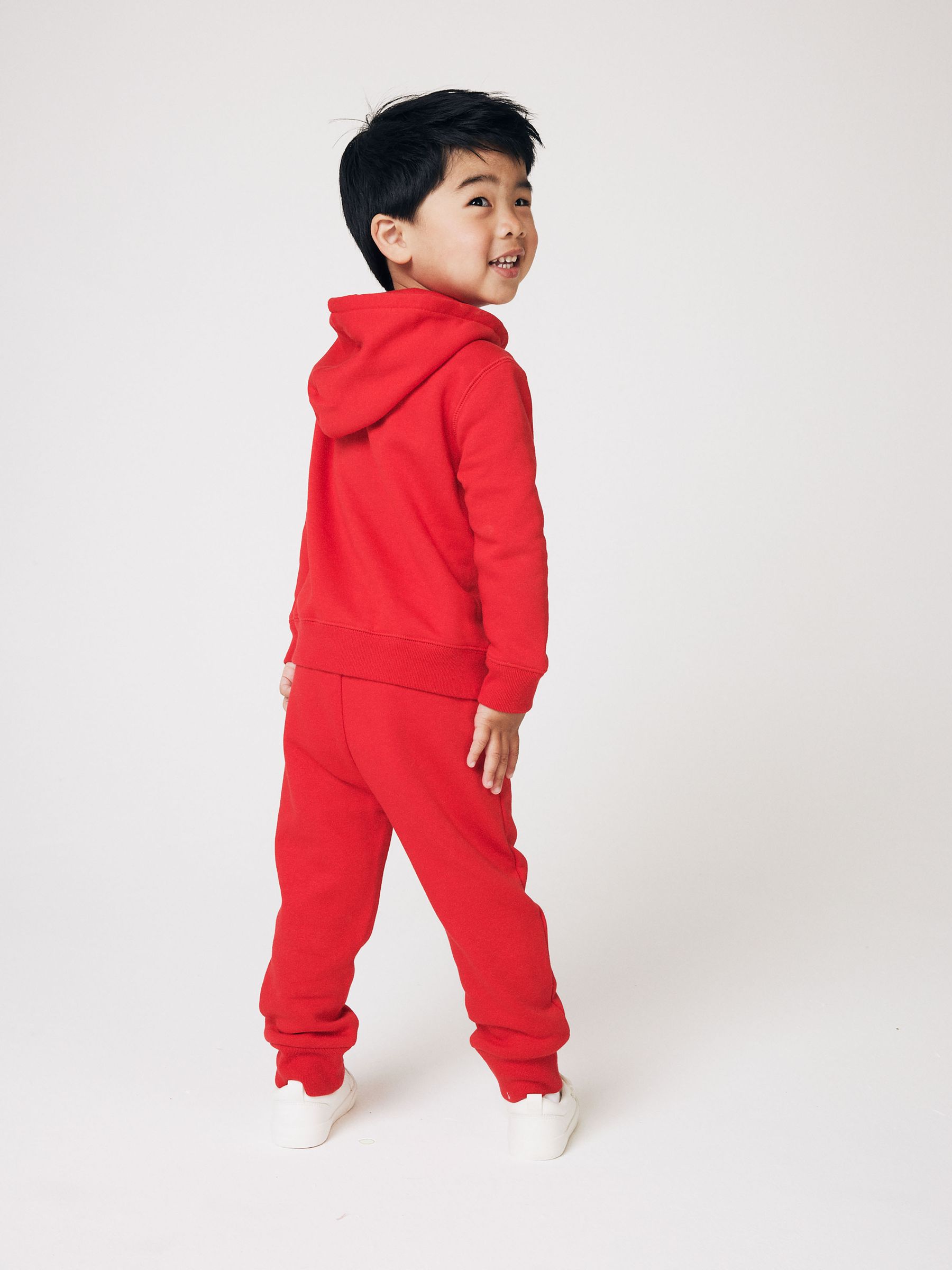 Red Logo Zip Up Hoodie (Newborn-5yrs) - Image 2 of 8