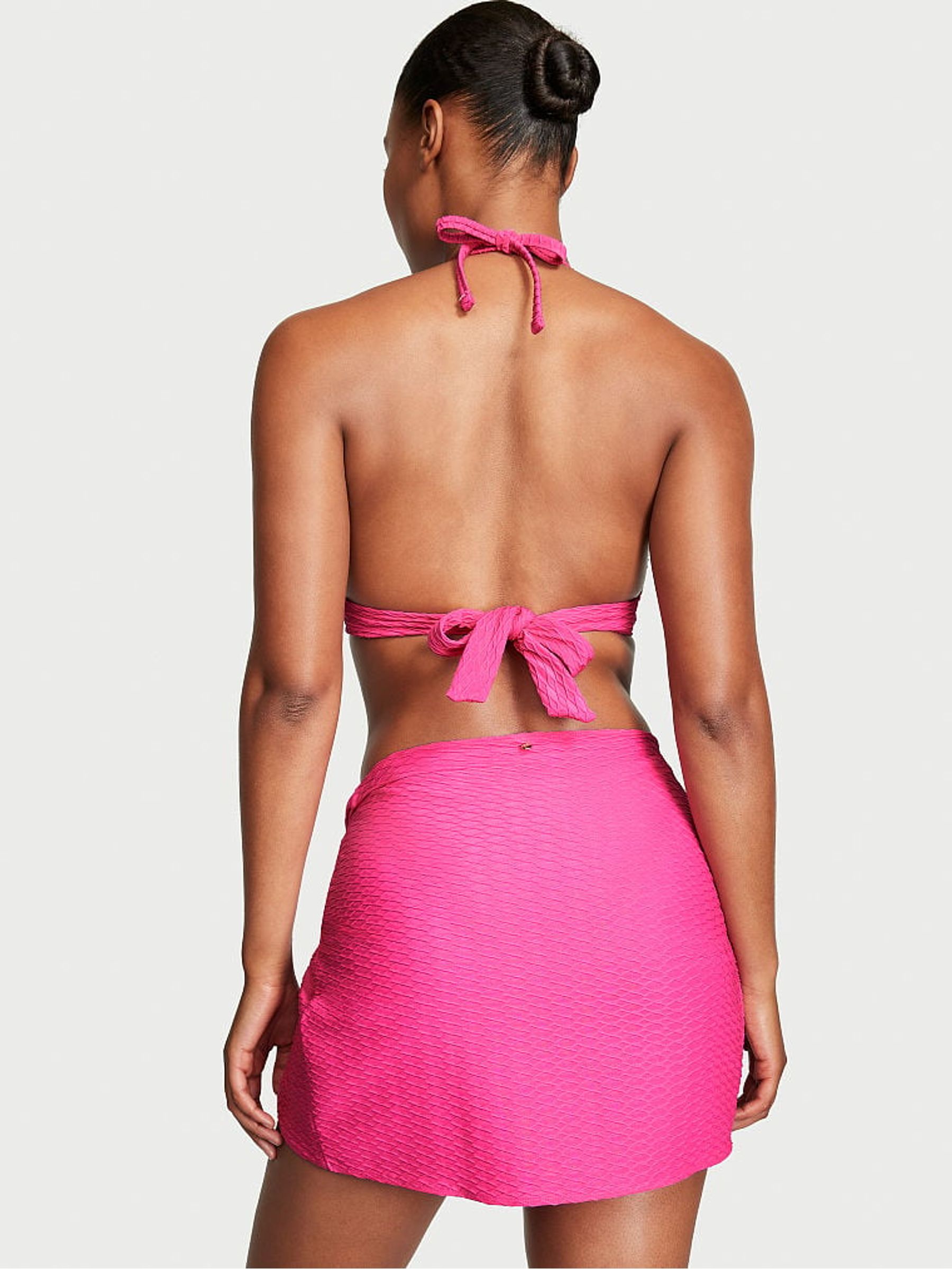 Forever Pink Fishnet Sarong - Image 2 of 3