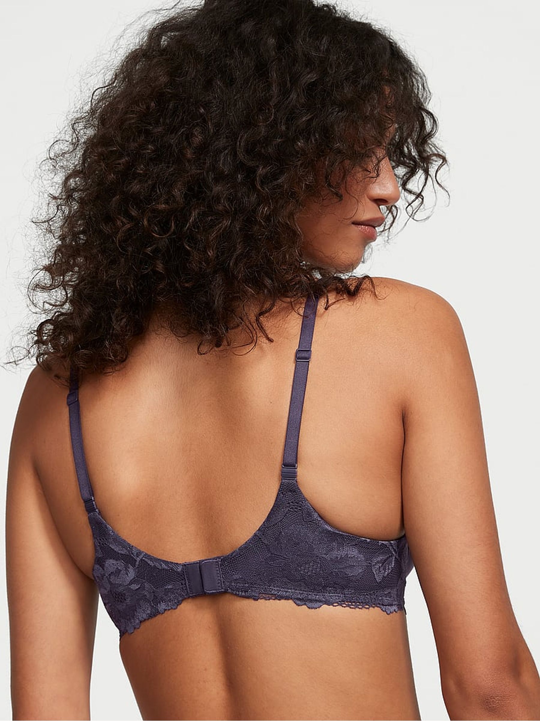 Bad Boy Grey Full Cup Push Up Bra - Image 2 of 4