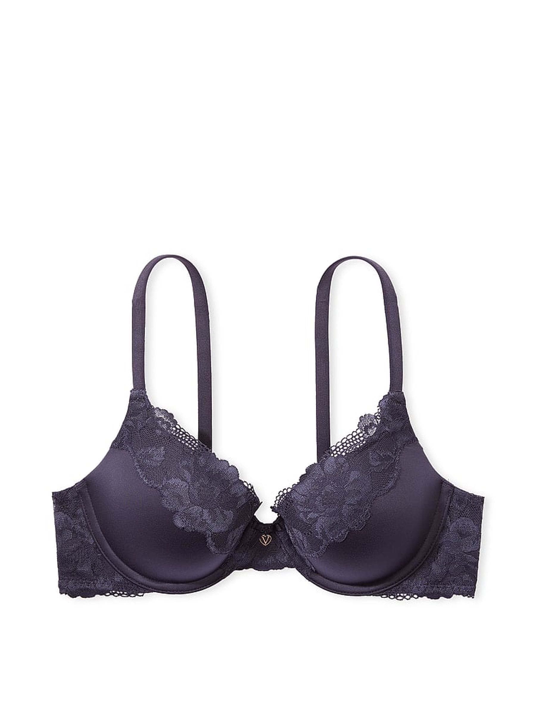 Bad Boy Grey Full Cup Push Up Bra - Image 4 of 4