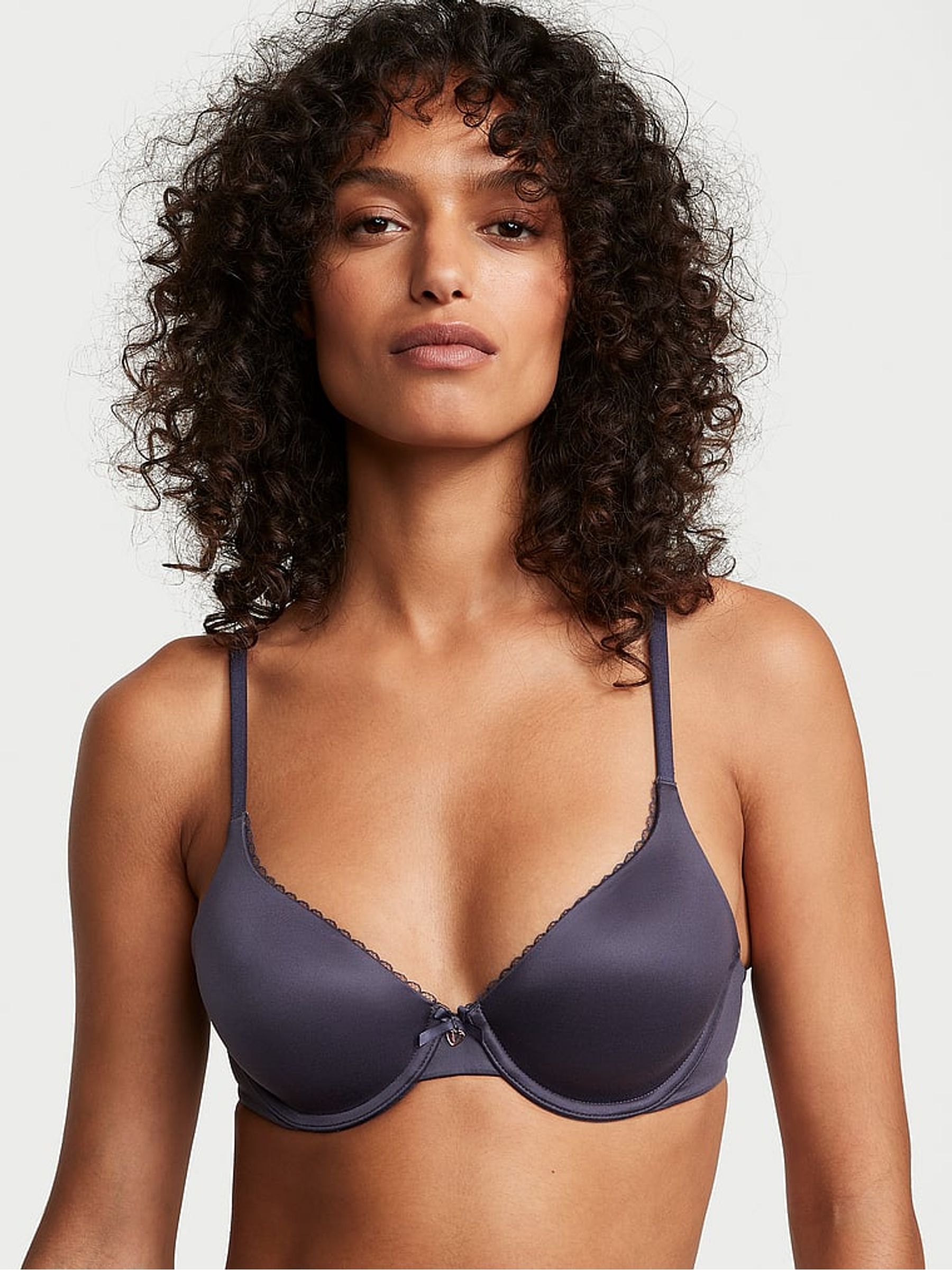 Bad Boy Grey Lightly Lined Full Cup Bra - Image 3 of 4