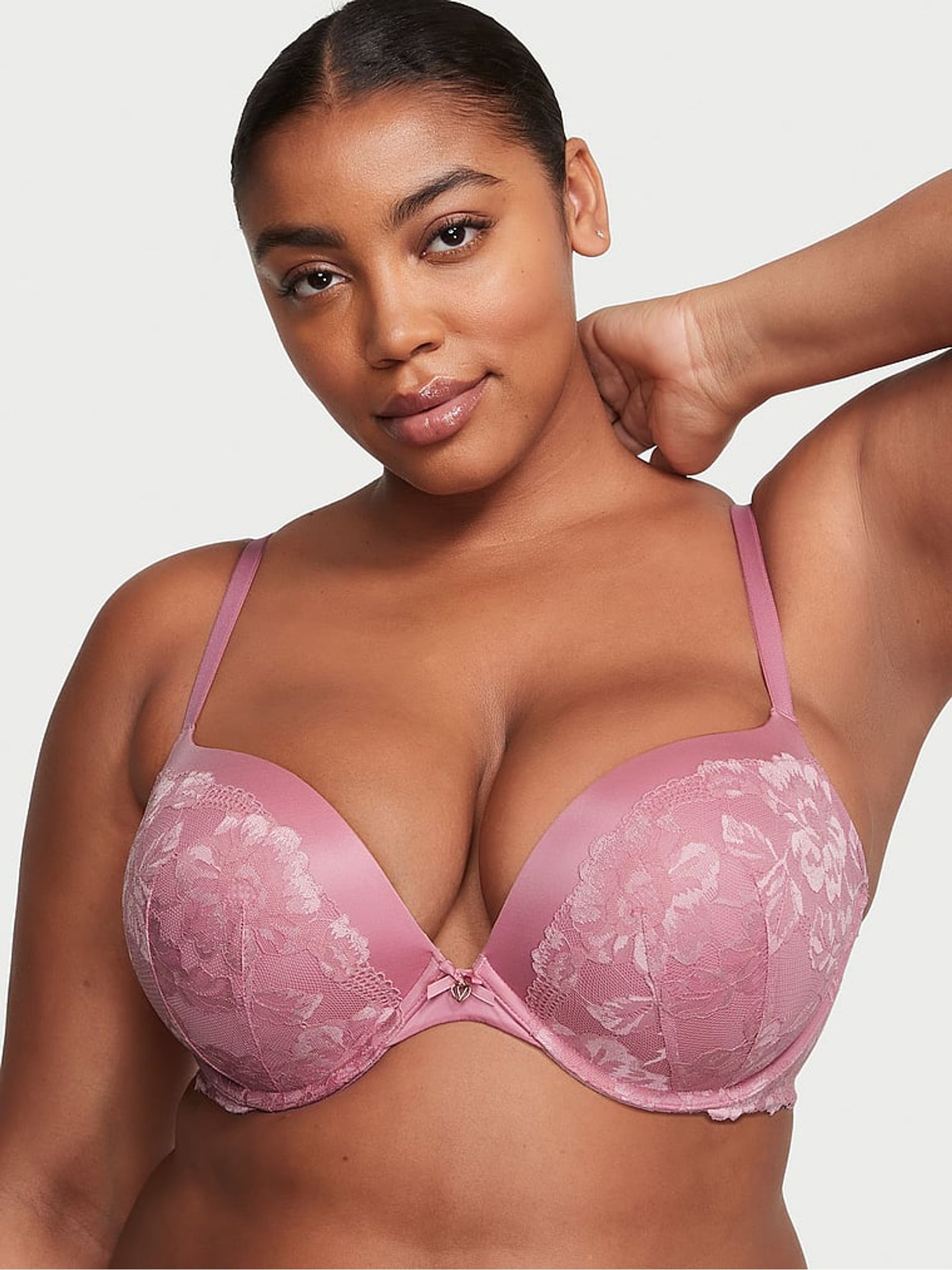 Dusk Mauve Pink Bra - Image 1 of 4