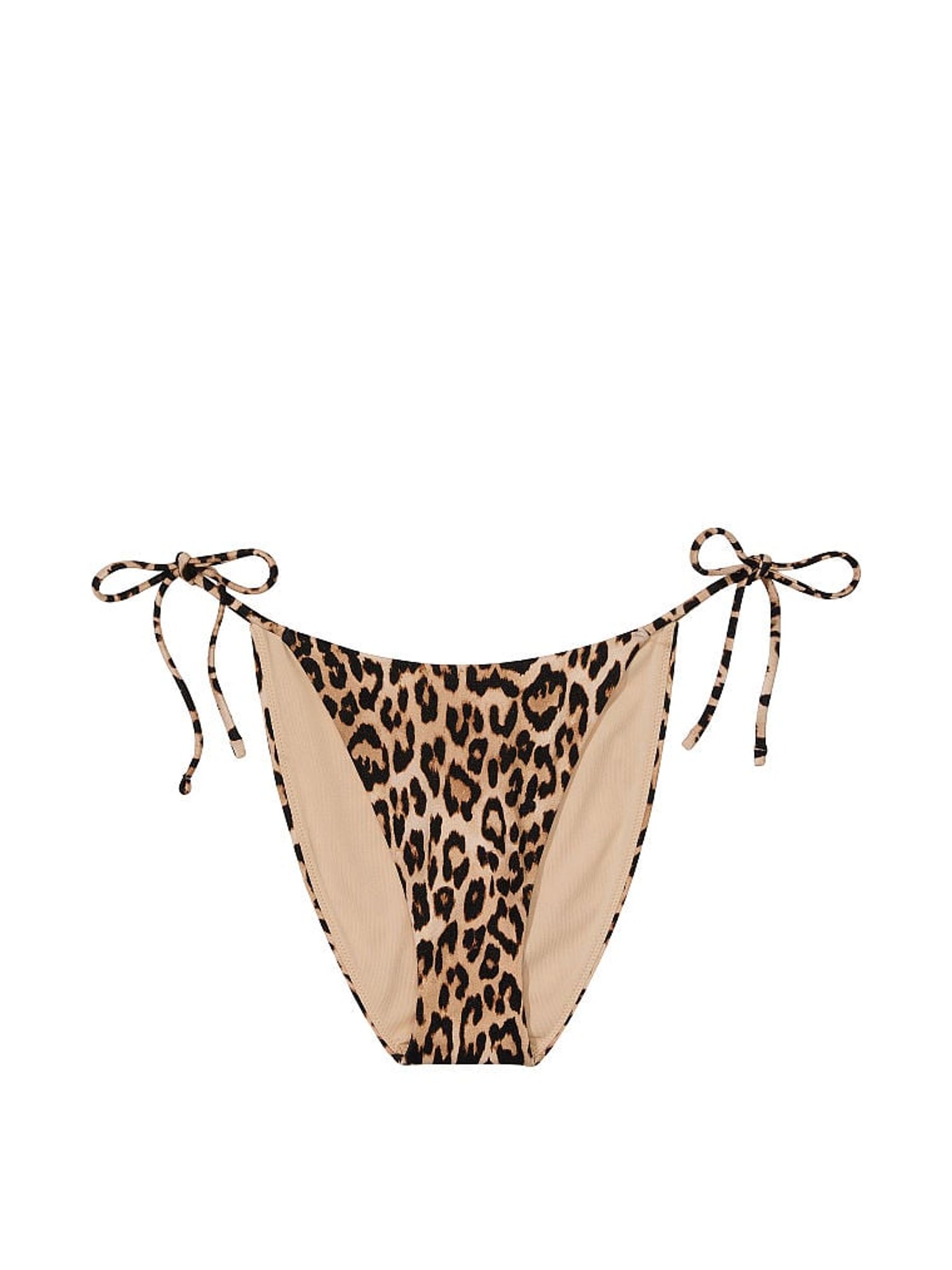 Brown Leopard Brief Swim Bikini Bottom - Image 3 of 3