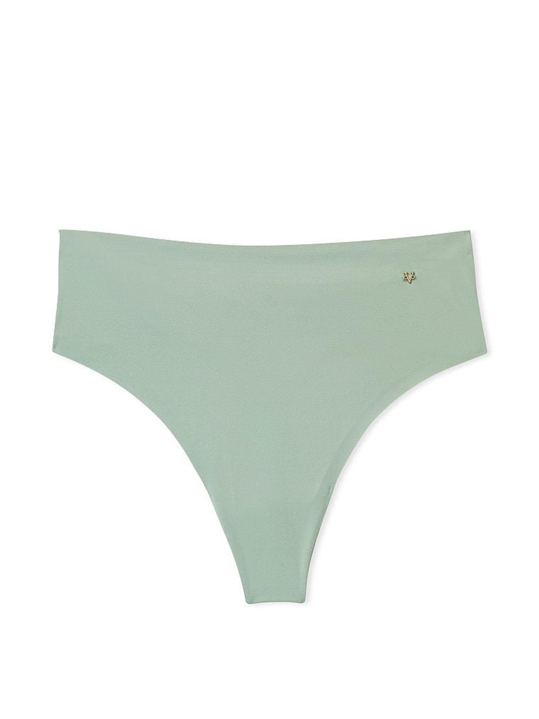 Seasalt Green Smooth Thong Knickers - Image 3 of 3