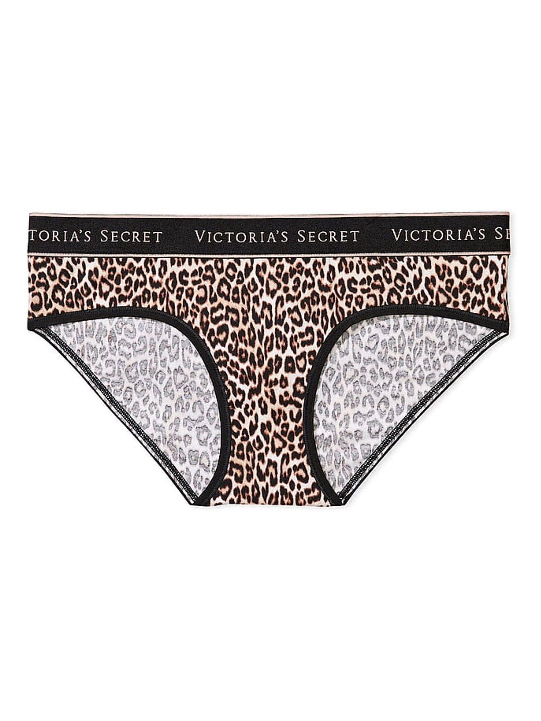 White/Grey/Pink/Orange Hipster Logo 5 Pack Knickers - Image 2 of 4