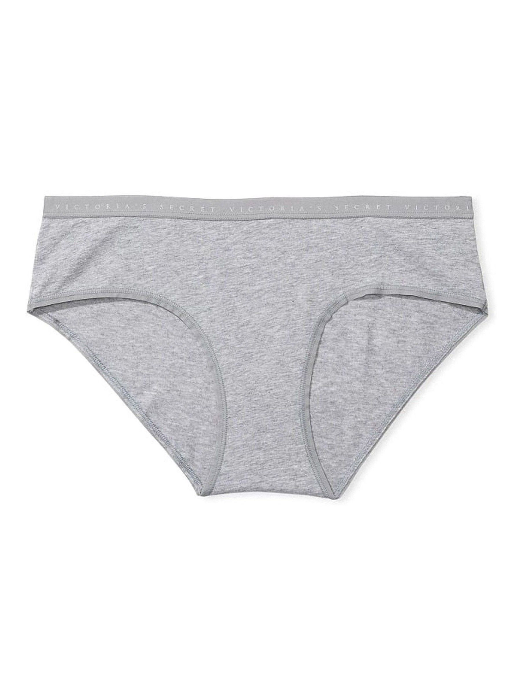 White/Pink/Grey/Blue/Green Brief Logo 5 Pack Knickers - Image 4 of 4