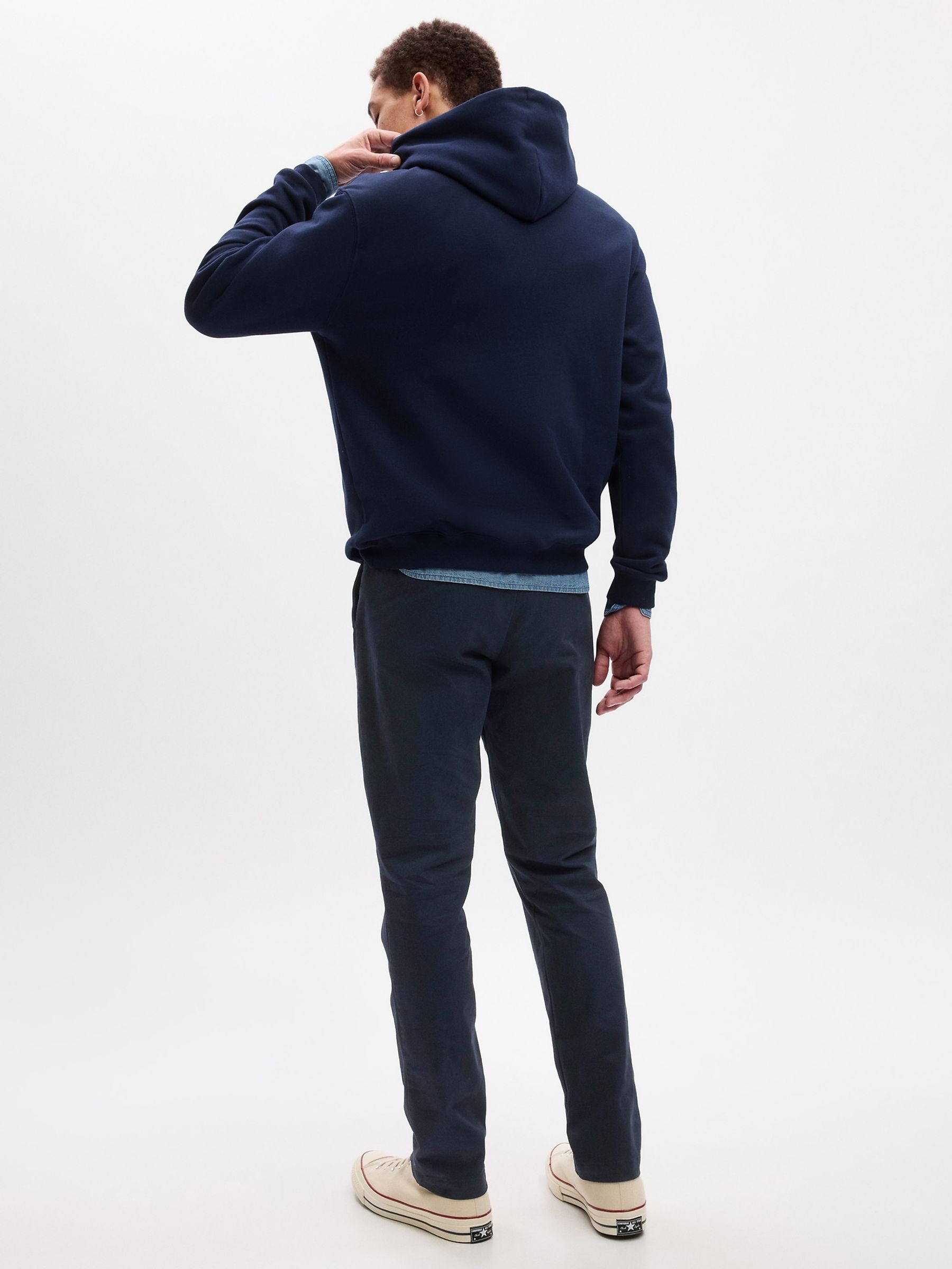 Blue Slim Fit Essential Chinos - Image 3 of 7