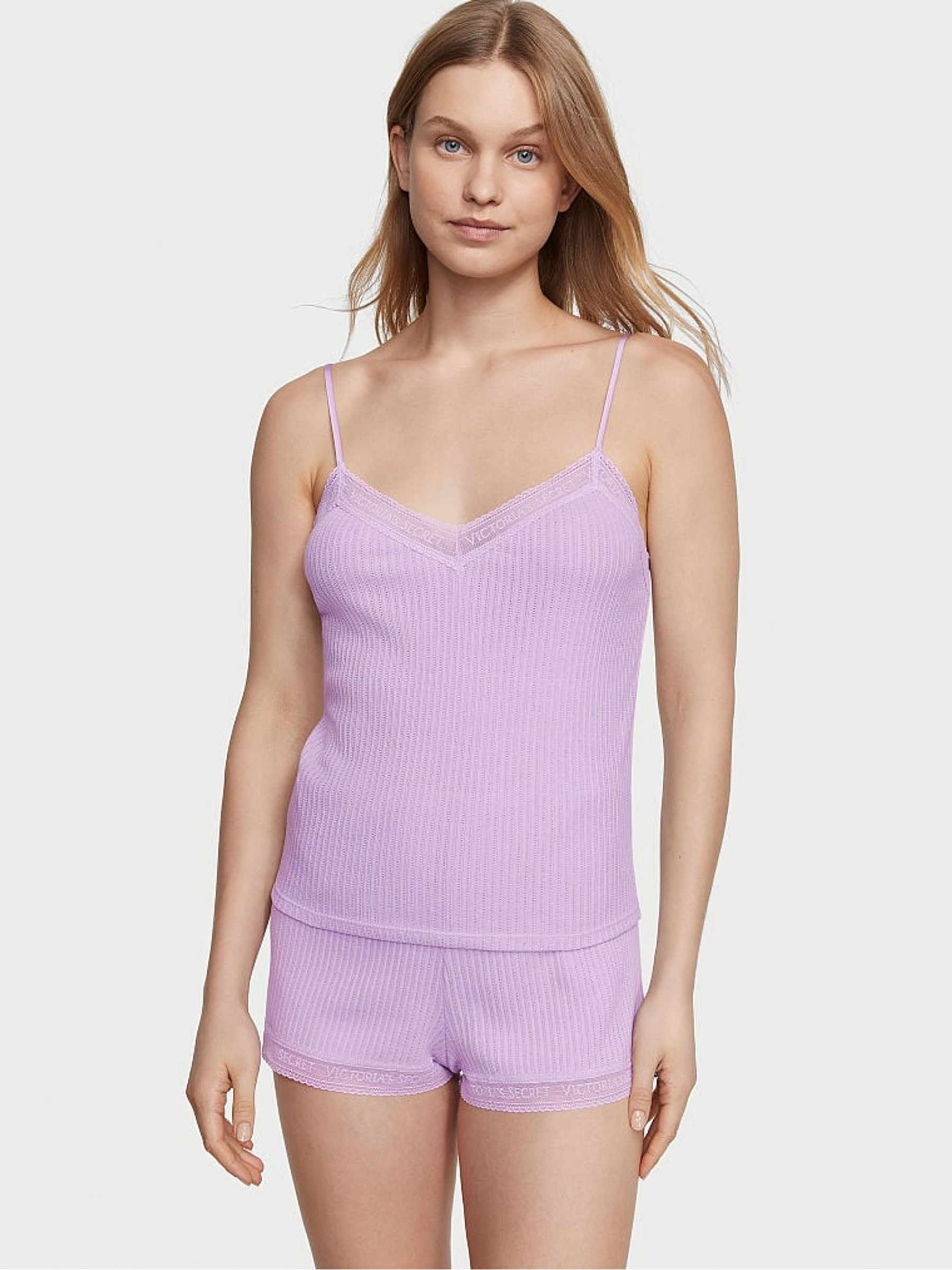Unicorn Purple Lace Cami Set - Image 1 of 3