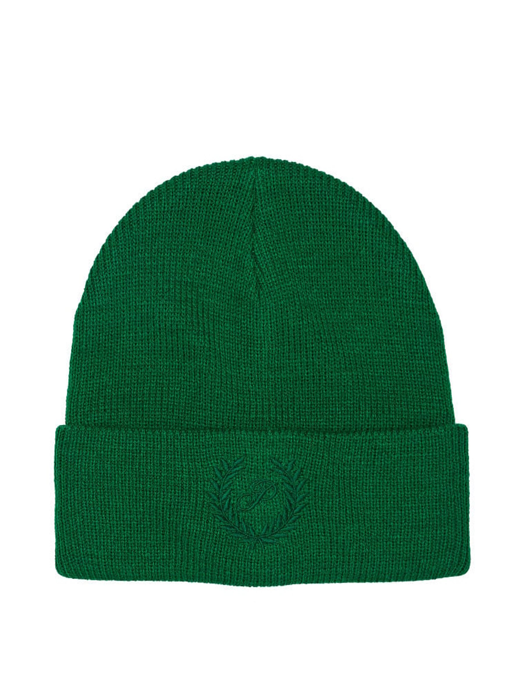 Garnet Green Rib Beanie - Image 2 of 2