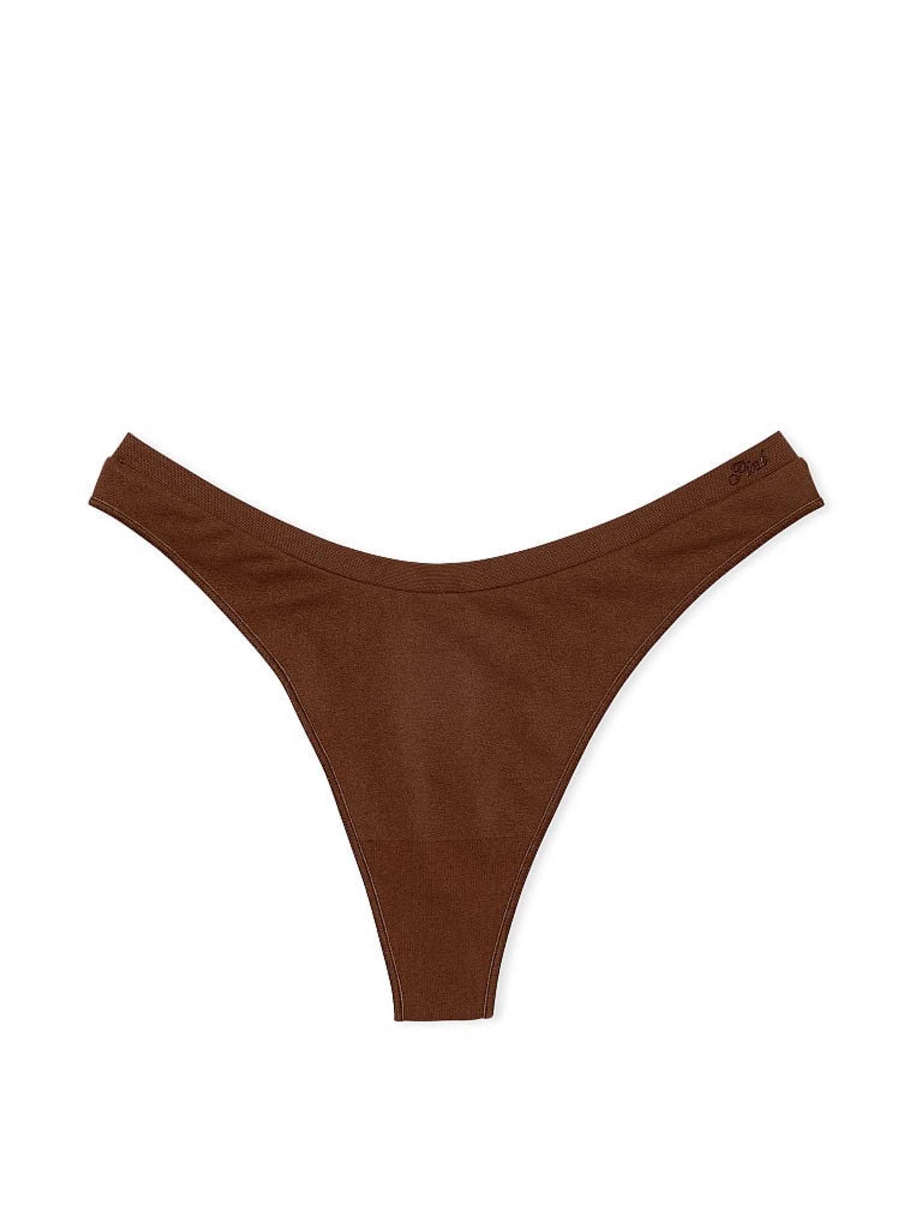 Nude Ganache Thong Knickers - Image 3 of 3