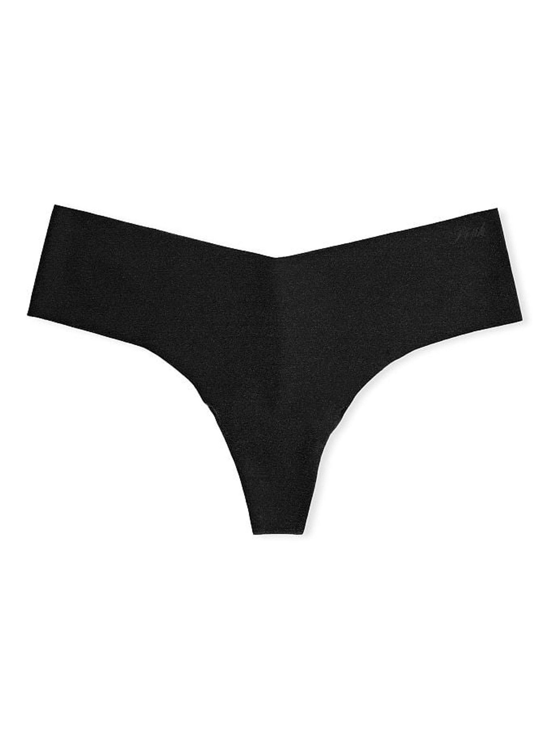 Black/Blue/Nude/White Thong 5 Pack Knickers - Image 2 of 4