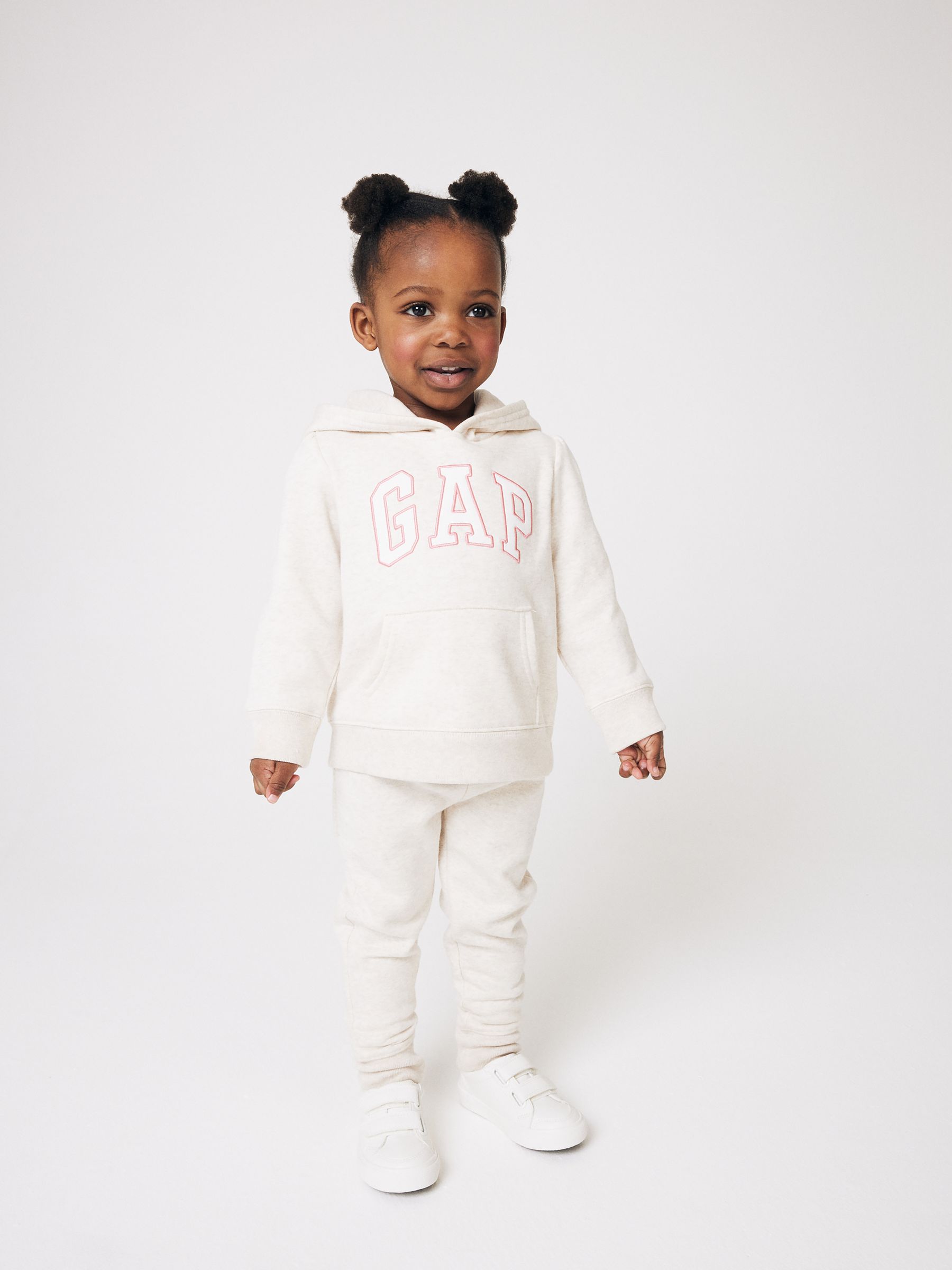 Cream Logo Hoodie (6mths-5yrs) - Image 2 of 6