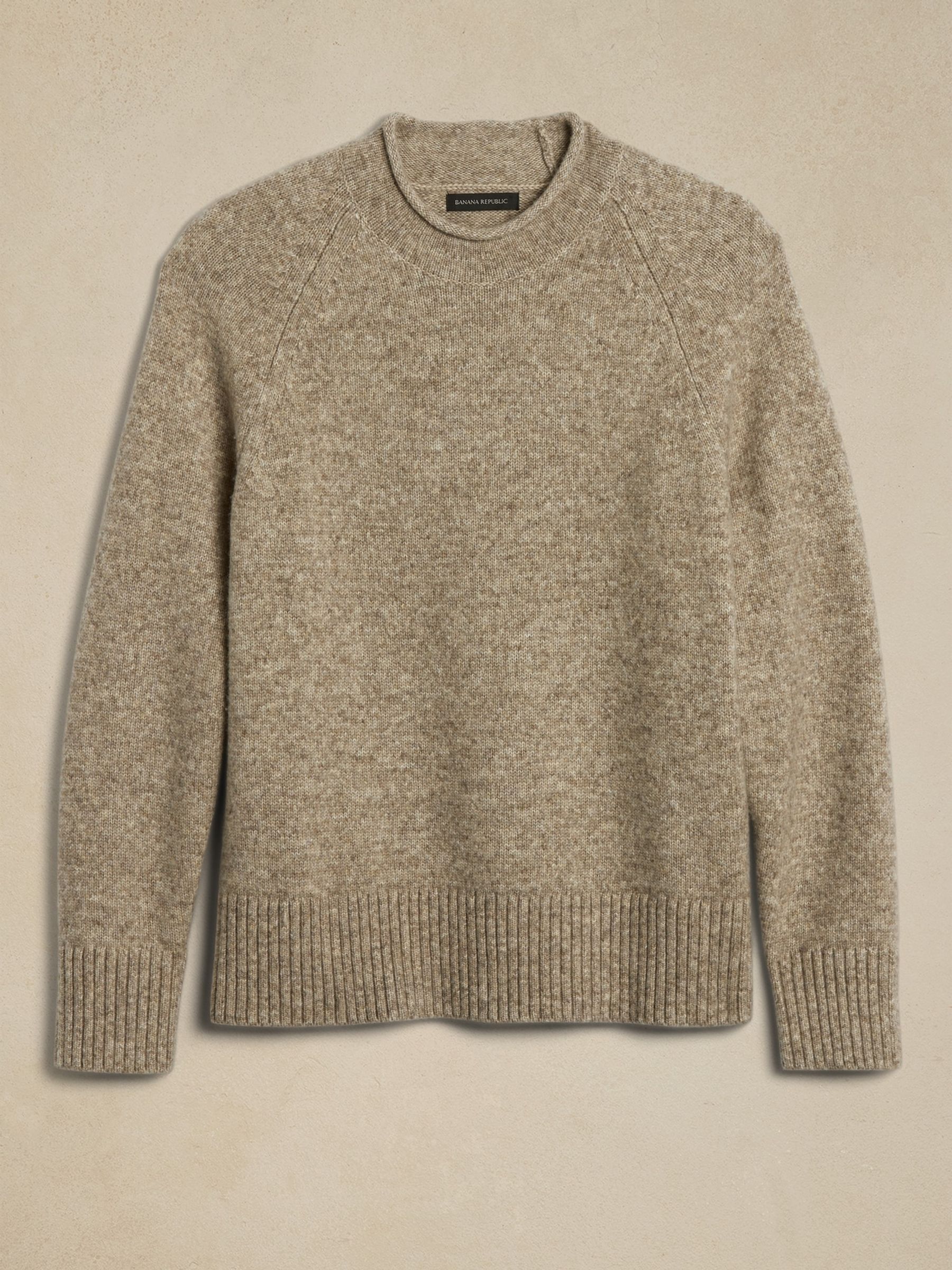 Banana Republic Beige Refugio Wool Blend Jumper - Image 2 of 2