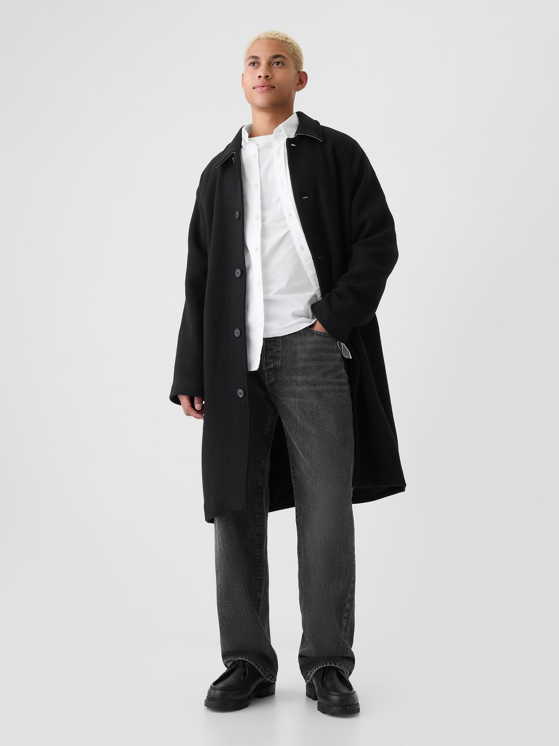 Washed Black 90s Loose Jeans - Image 8 of 9
