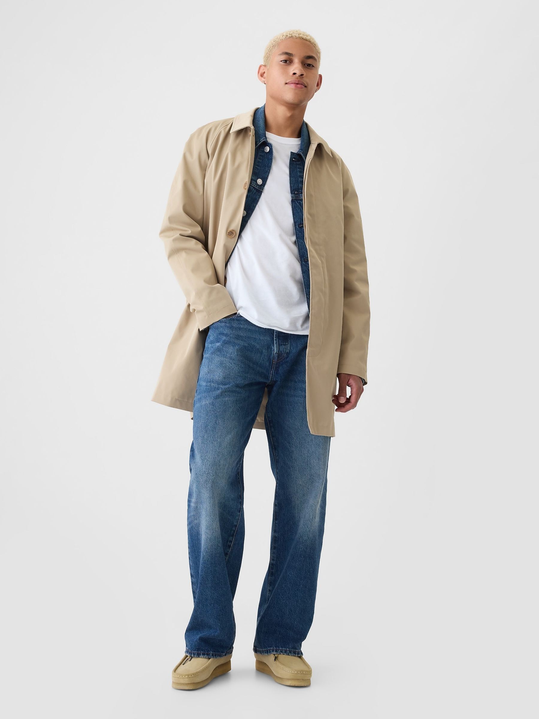 Mid Blue 90s Loose Jeans - Image 6 of 8