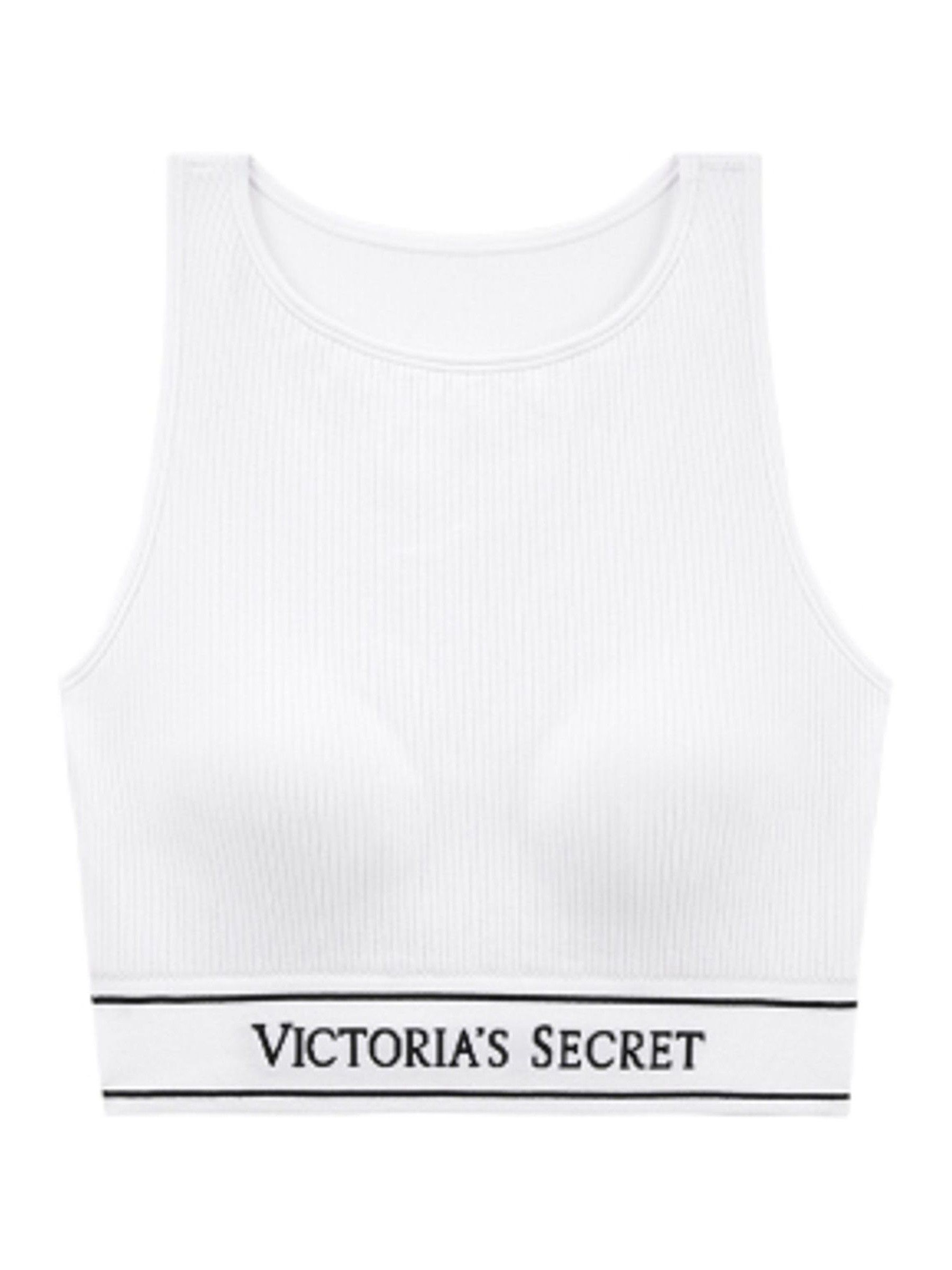 White Longline Bralette - Image 2 of 2