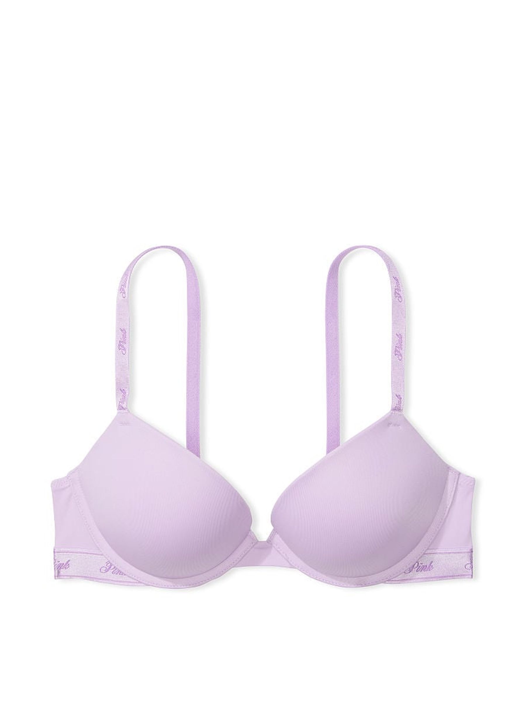 Purple Pastel Lilac Super Push Up Bra - Image 3 of 3