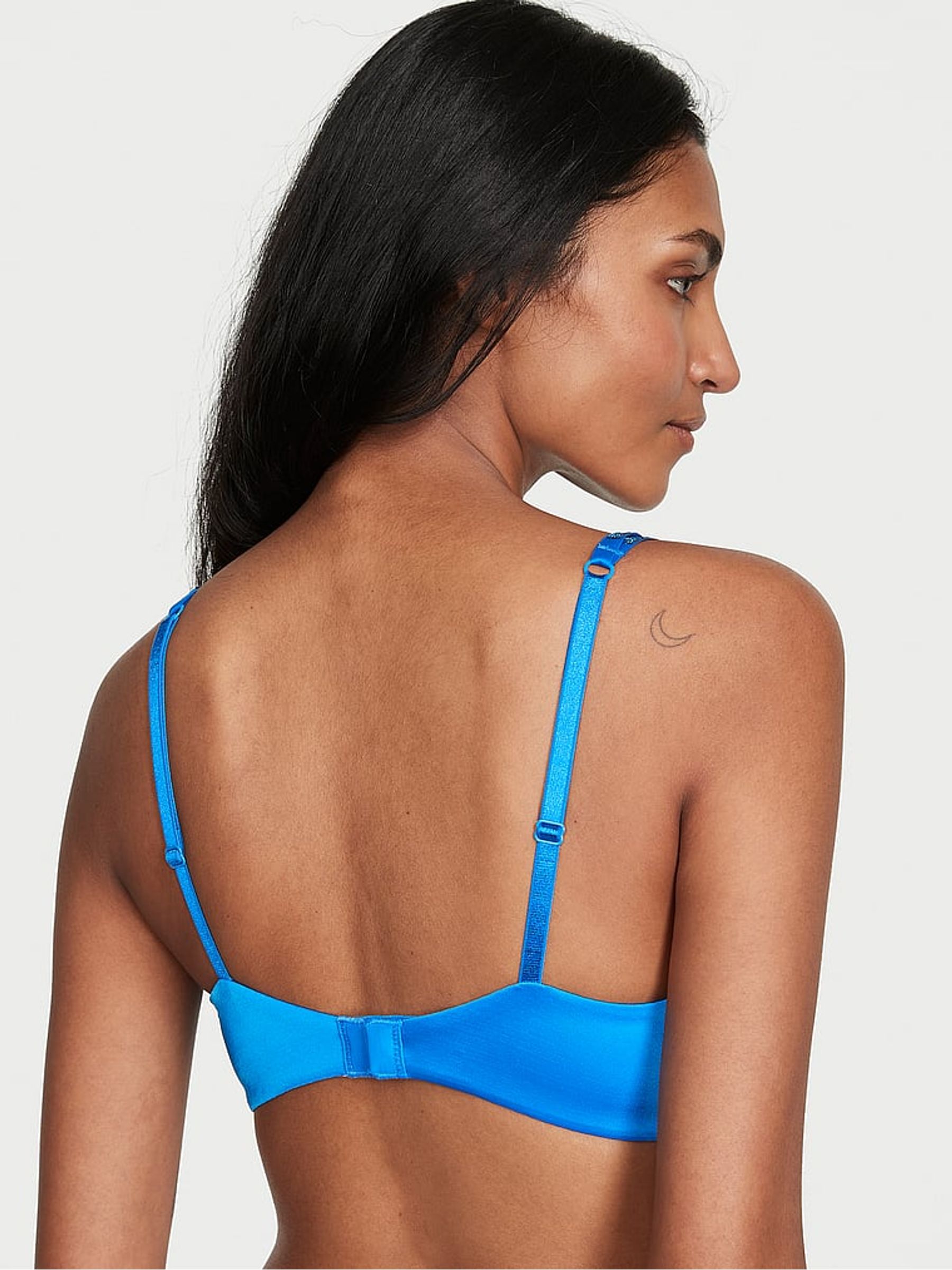 Shocking Blue Lace Add 2 Cups Push Up Double Shine Strap Add 2 Cups Push Up Bombshell Bra - Image 2 of 4