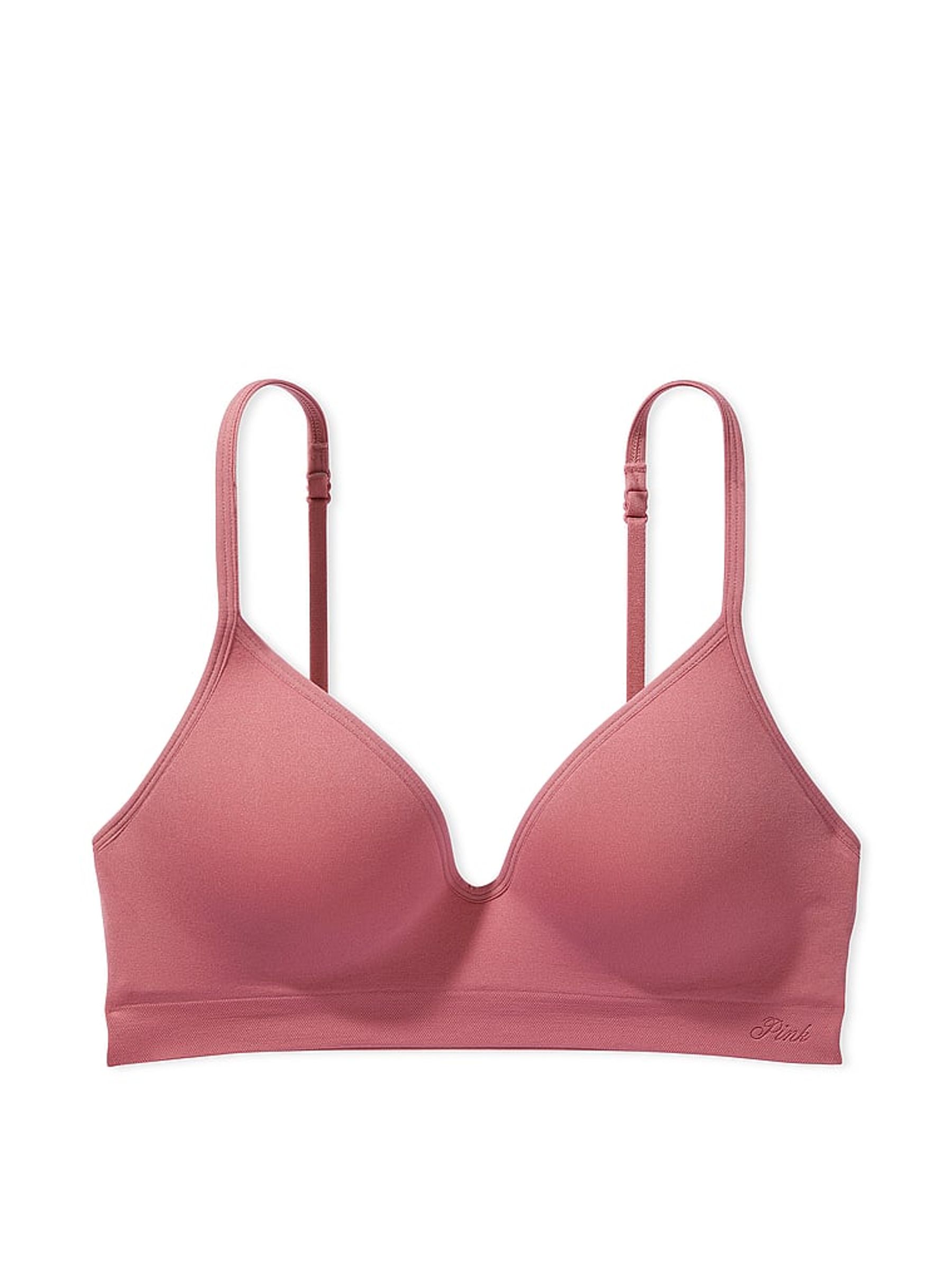 Pink Begonia Seamless Bralette - Image 3 of 3