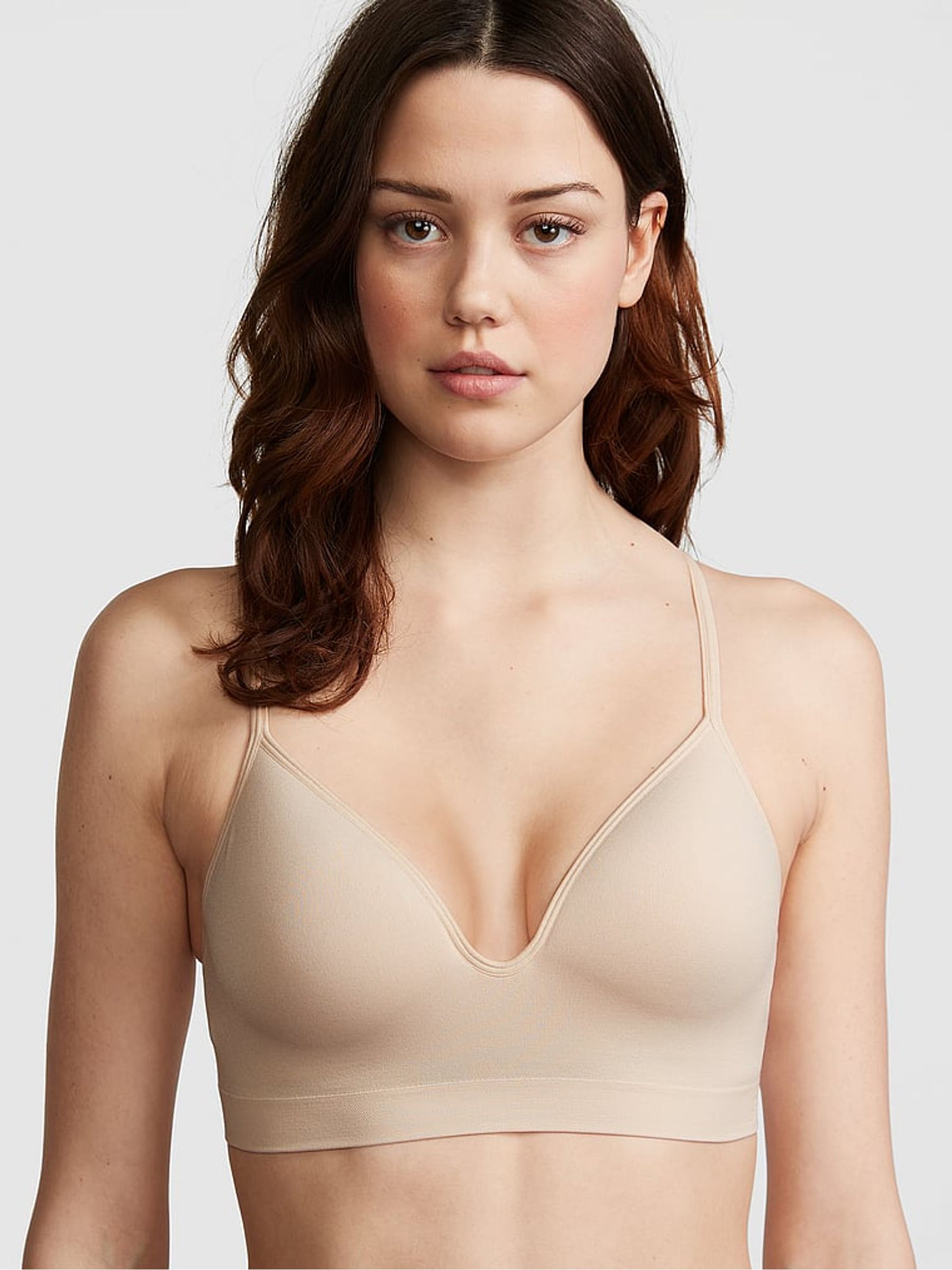 Nude Marzipan Seamless Bralette - Image 1 of 3