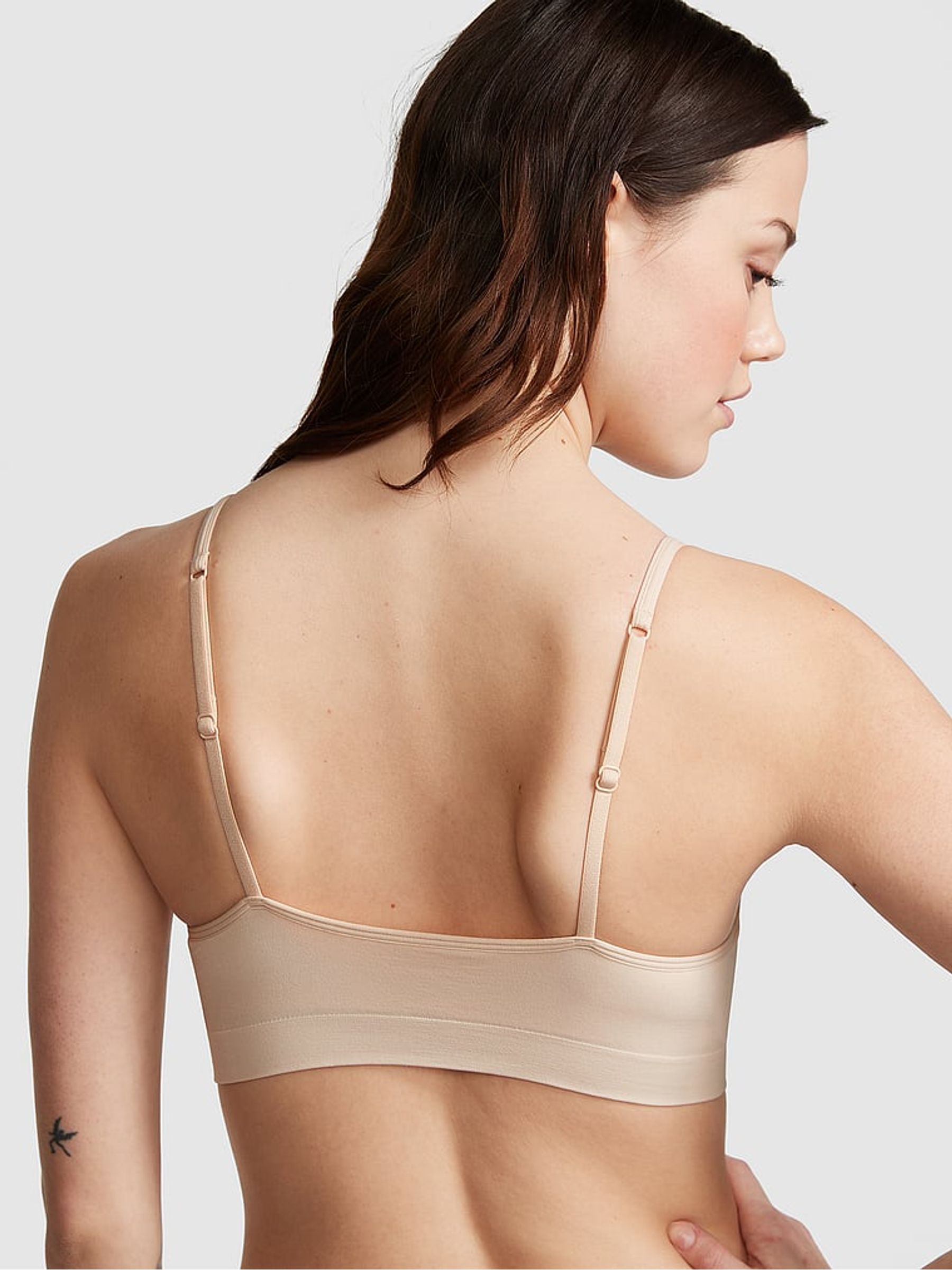 Nude Marzipan Seamless Bralette - Image 2 of 3
