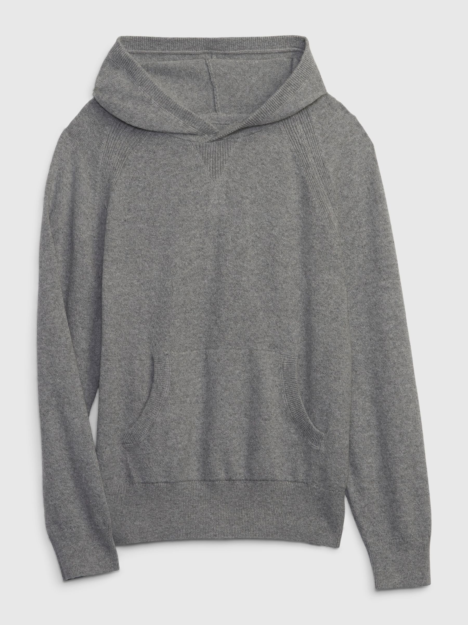 Grey CashSoft Pocket Pullover Hoodie - Image 1 of 2