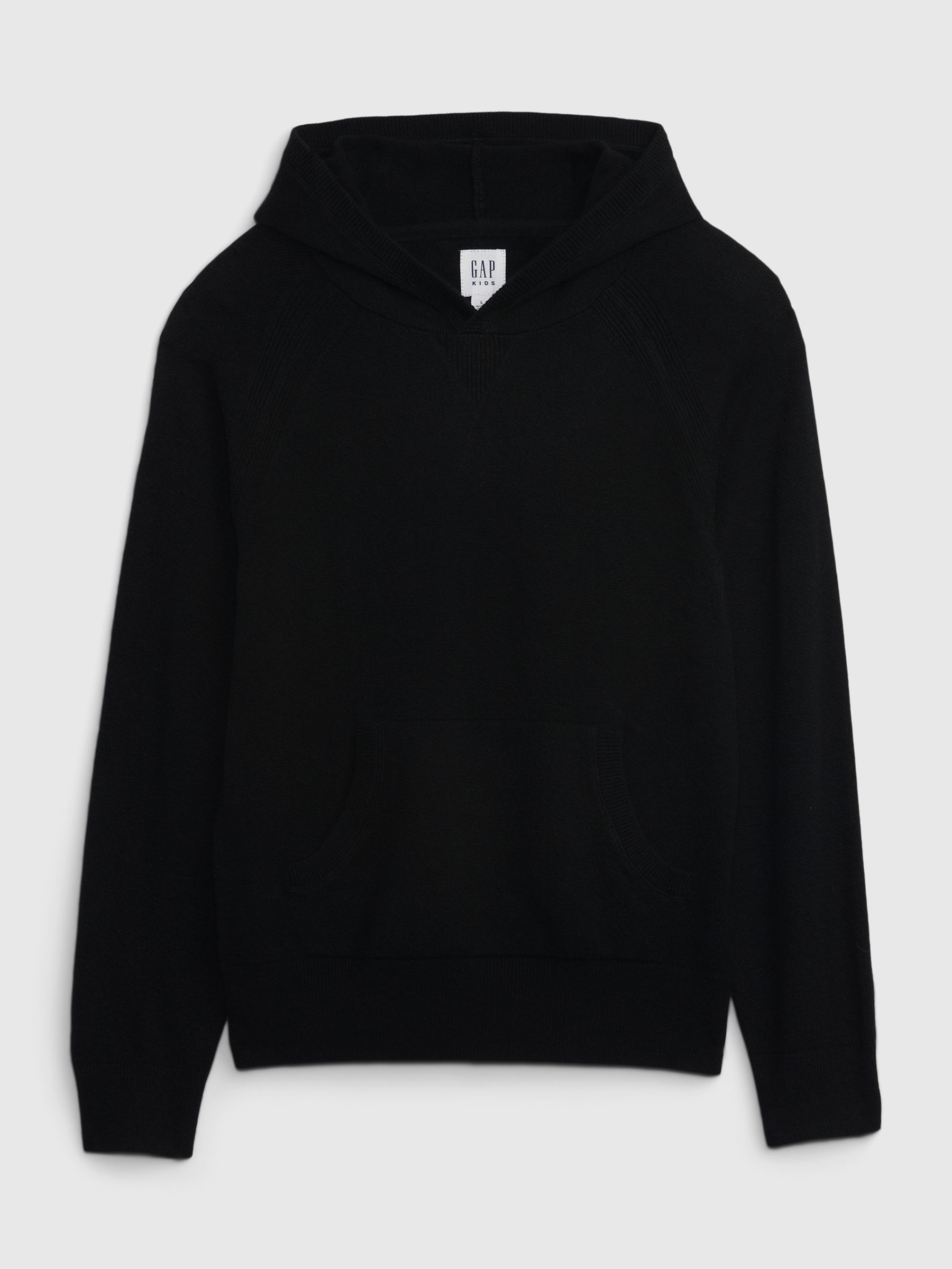 Black CashSoft Pocket Pullover Hoodie - Image 1 of 3
