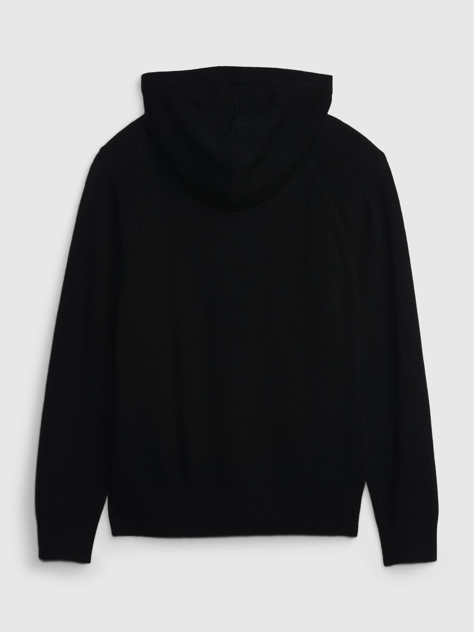 Black CashSoft Pocket Pullover Hoodie - Image 2 of 3