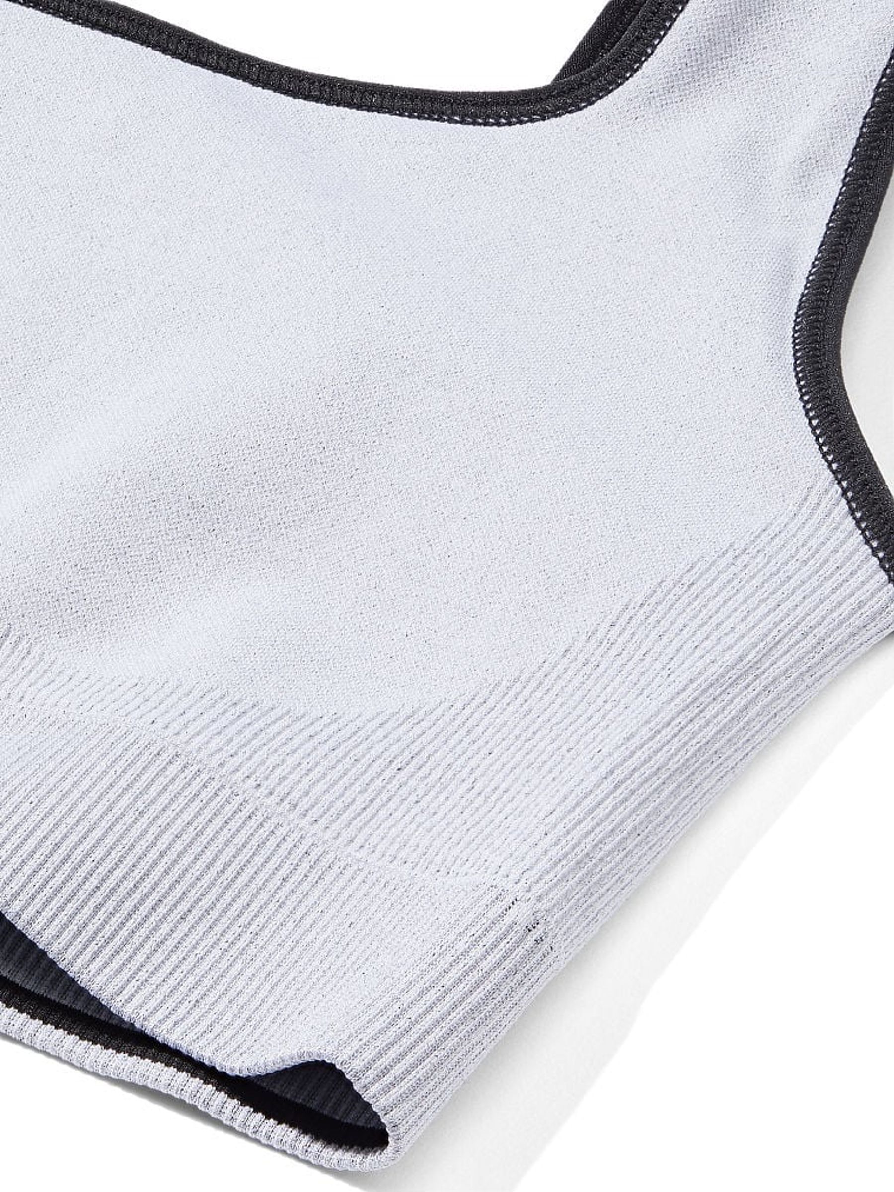 Pure Black Seamless Sports Bra - Image 3 of 3