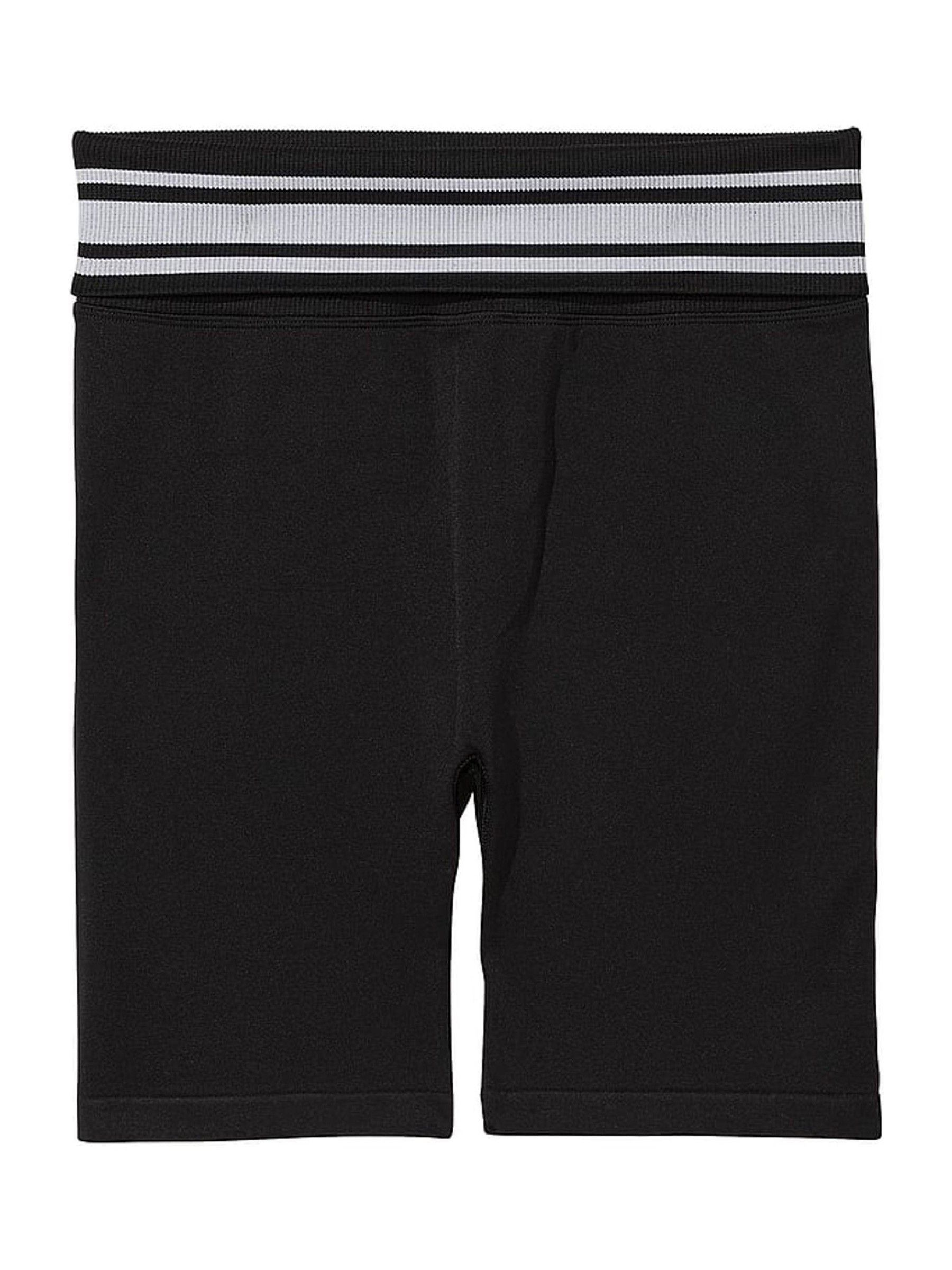 Pure Black Seamless Cycling Short - Image 3 of 3