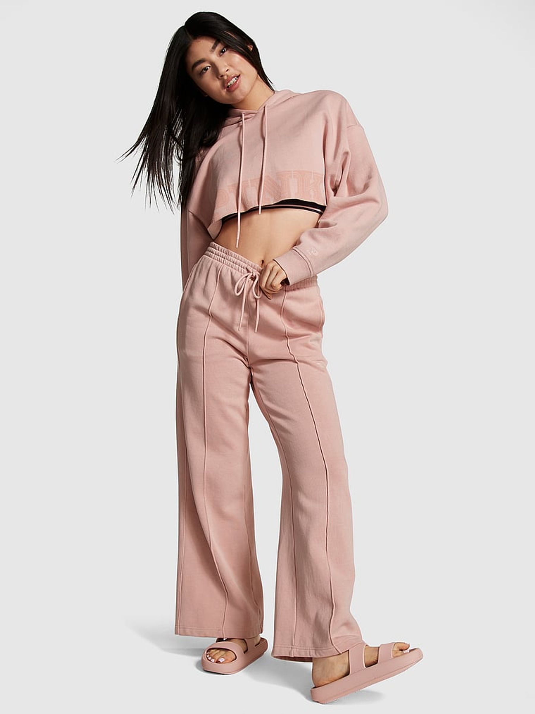 Wanna Be Pink Fleece Hoodie - Image 3 of 4