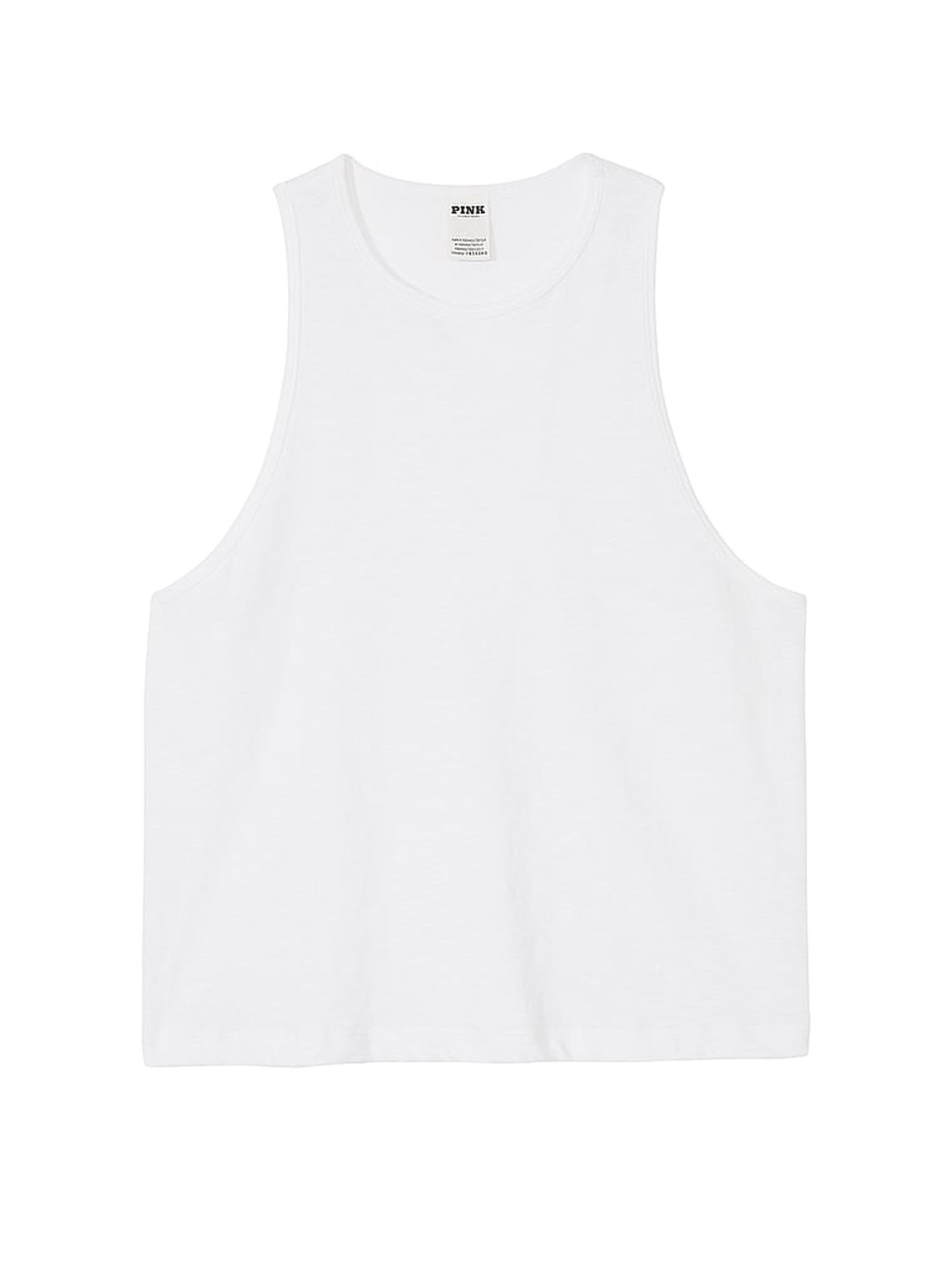 Optic White Slub Tank Top - Image 1 of 3