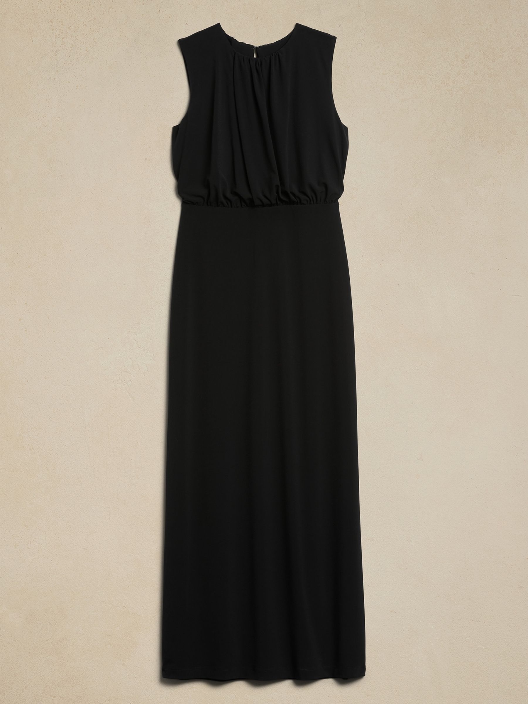 Banana Republic Black Aura Jersey Maxi Dress - Image 2 of 2