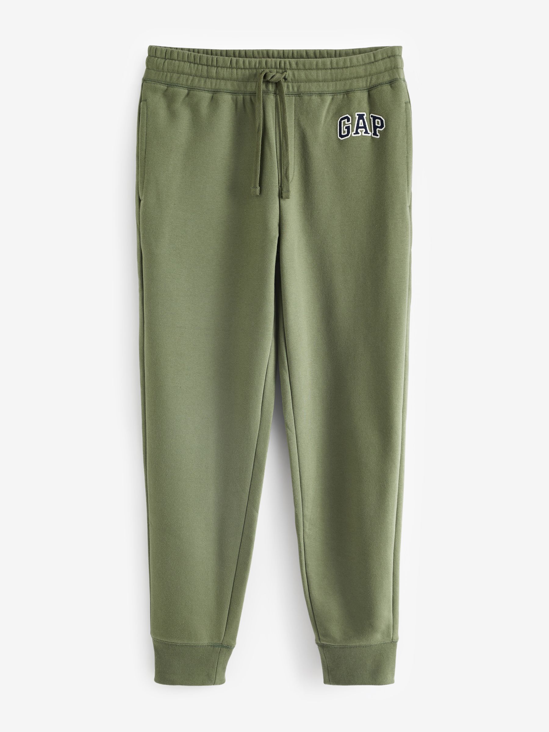 Green Fleece Logo Joggers - Image 5 of 7