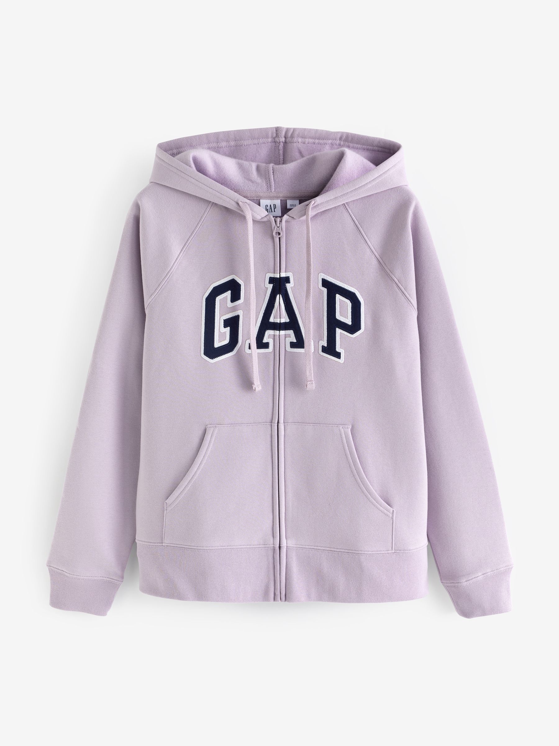Purple Logo Zip Up Hoodie - Image 1 of 3