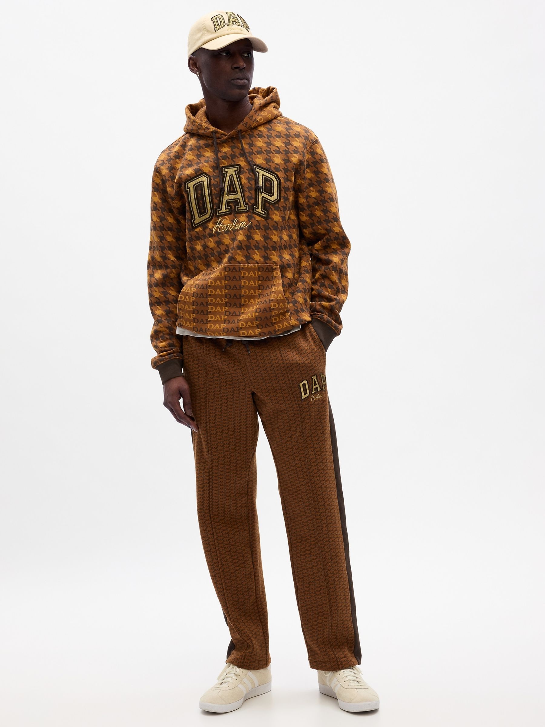 Brown Dapper Dan Logo Hoodie - Image 2 of 4