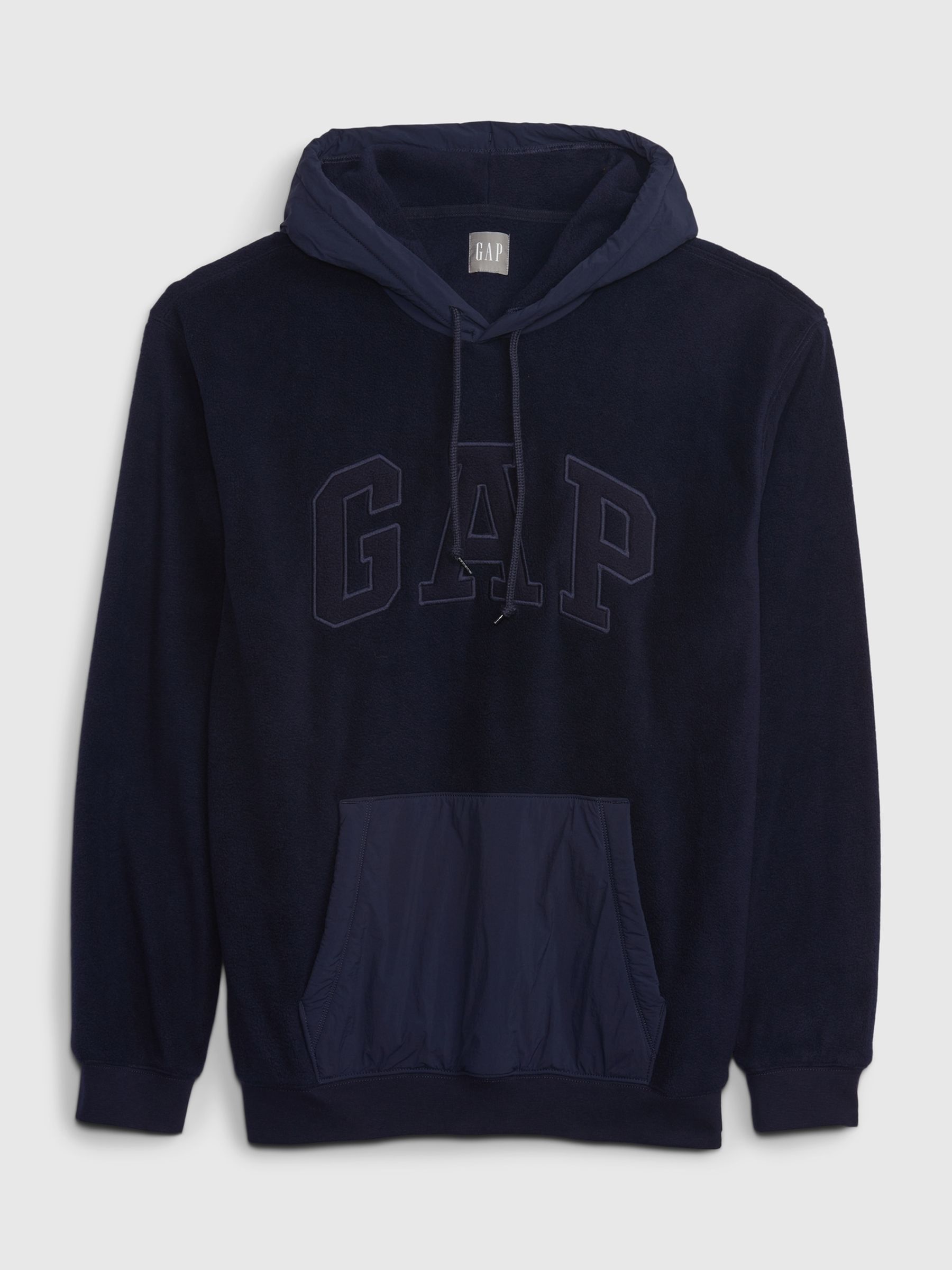 Blue Profleece Arch Logo Hoodie - Image 1 of 1