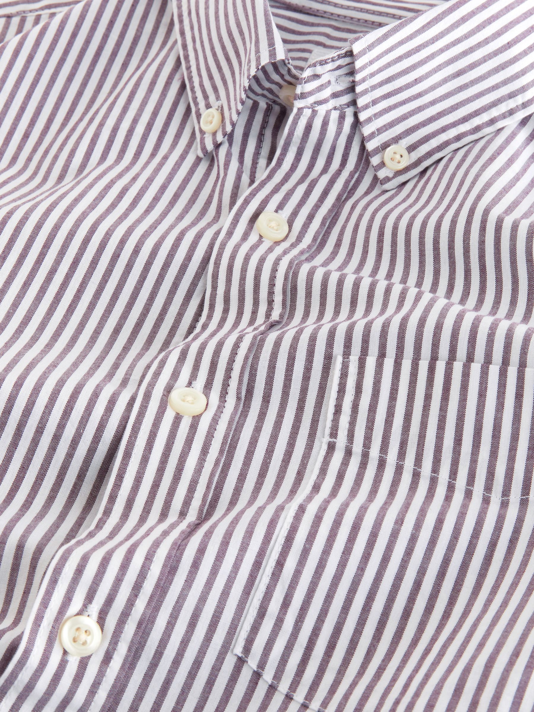 Purple Long Sleeve Pocket Button Up Shirt - Image 3 of 3