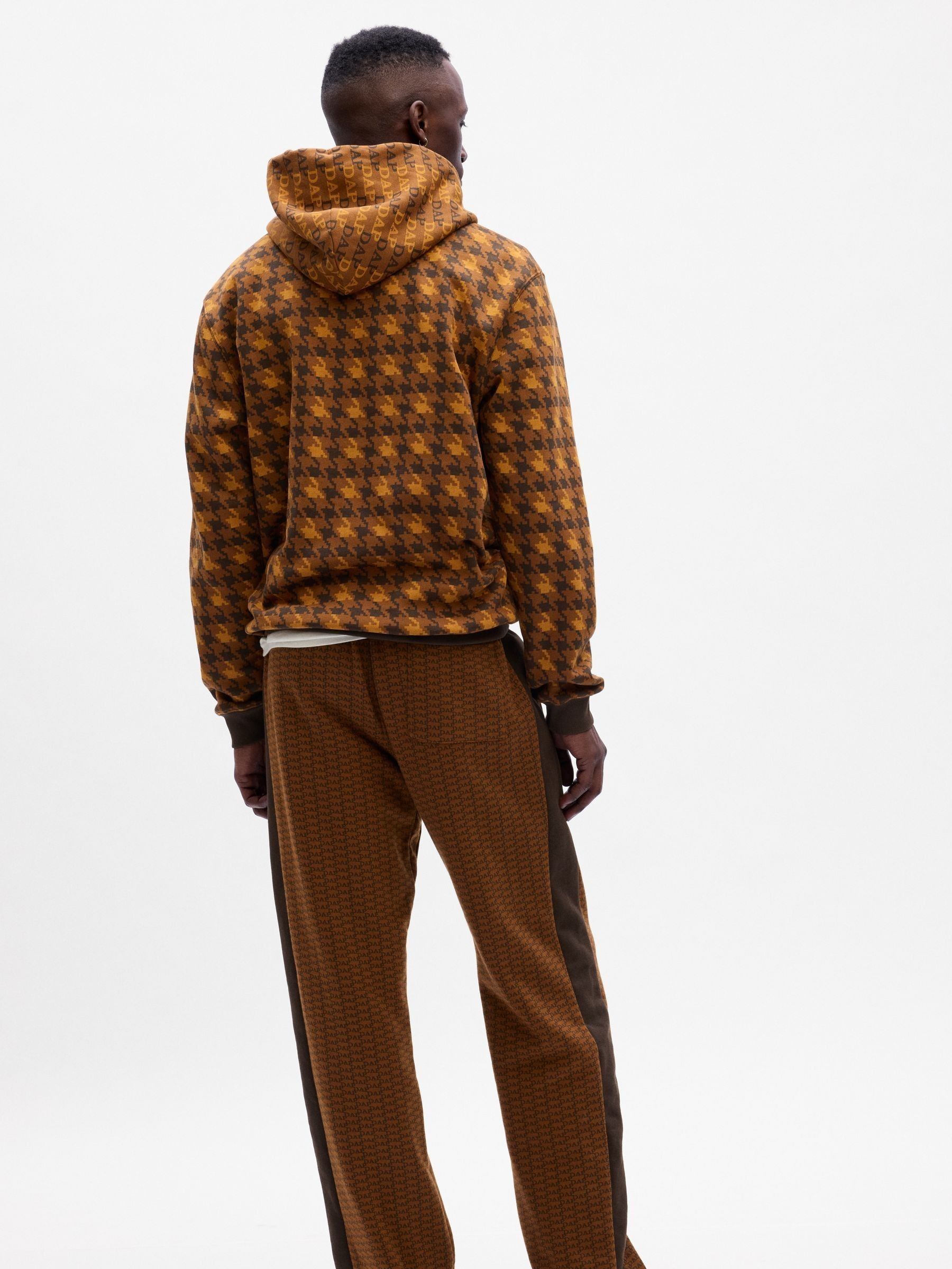 Brown Dapper Dan Logo Joggers - Image 2 of 4