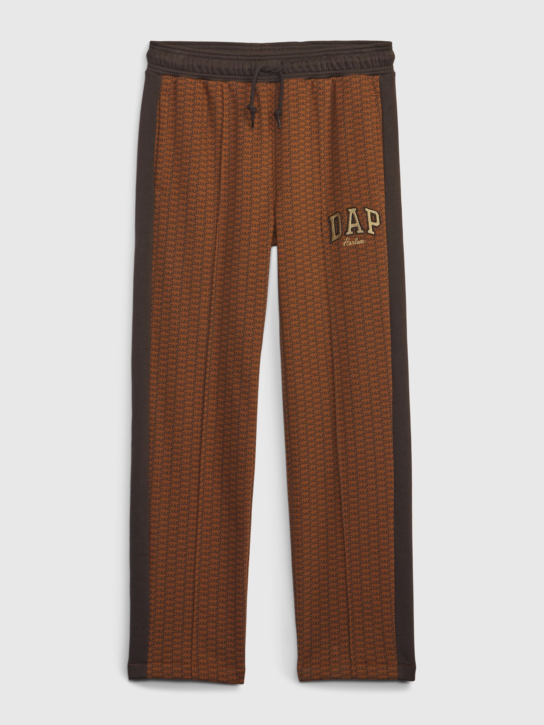 Brown Dapper Dan Logo Joggers - Image 4 of 4