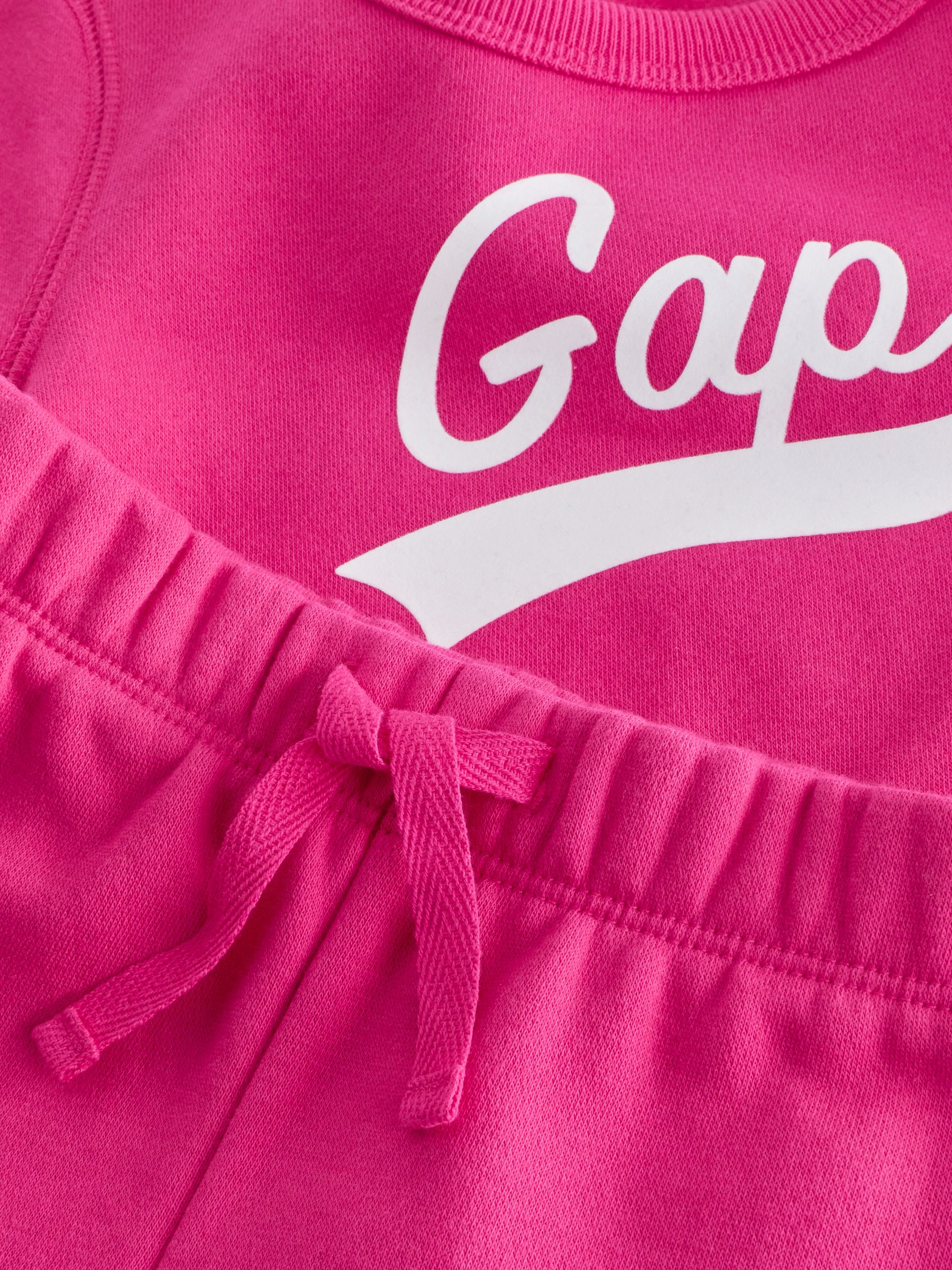 Pink Logo Sweat Set (12mths-5yrs) - Image 3 of 3