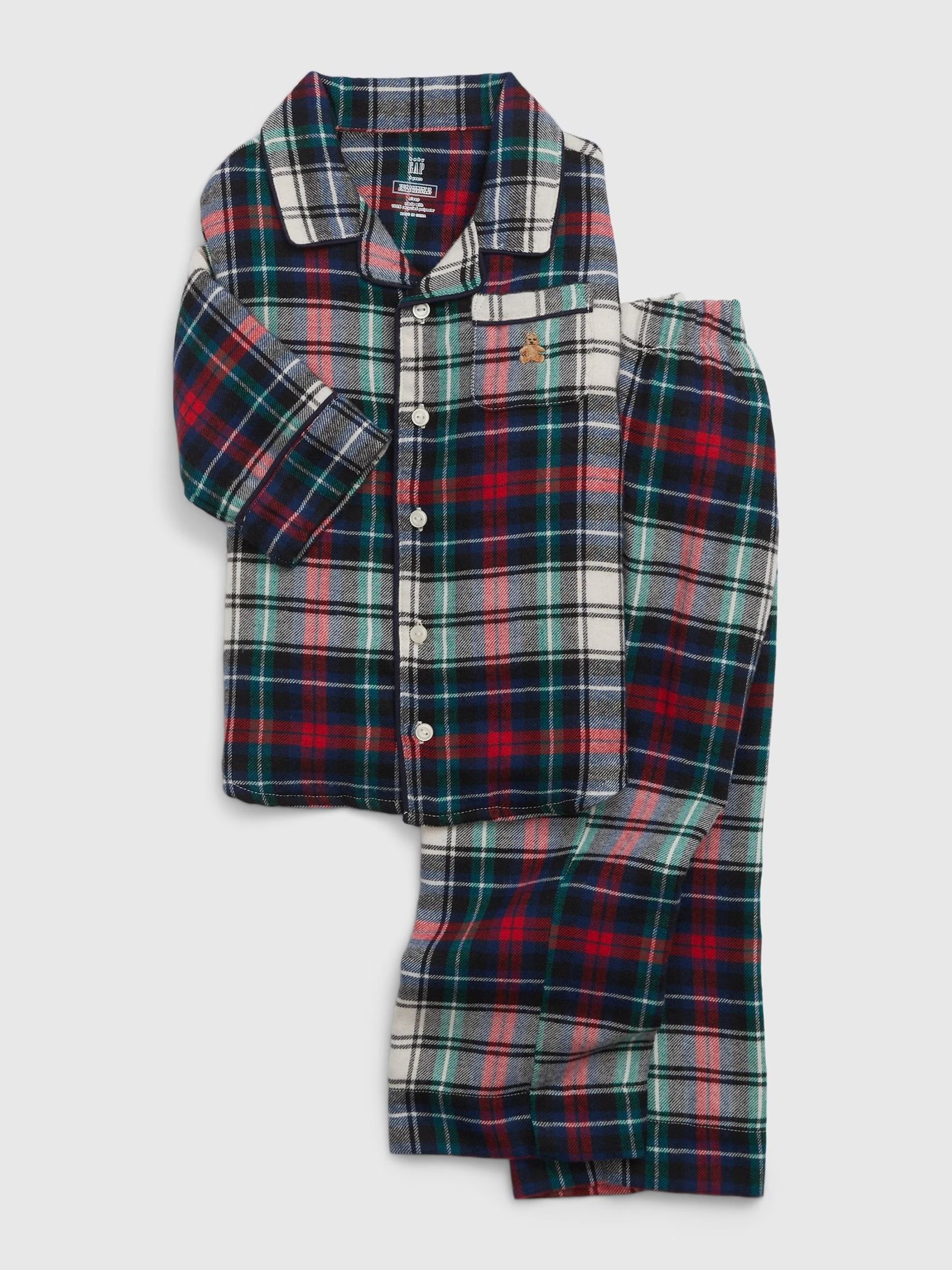 Grey Check Family Christmas Toddler Pyjamas - Image 1 of 1