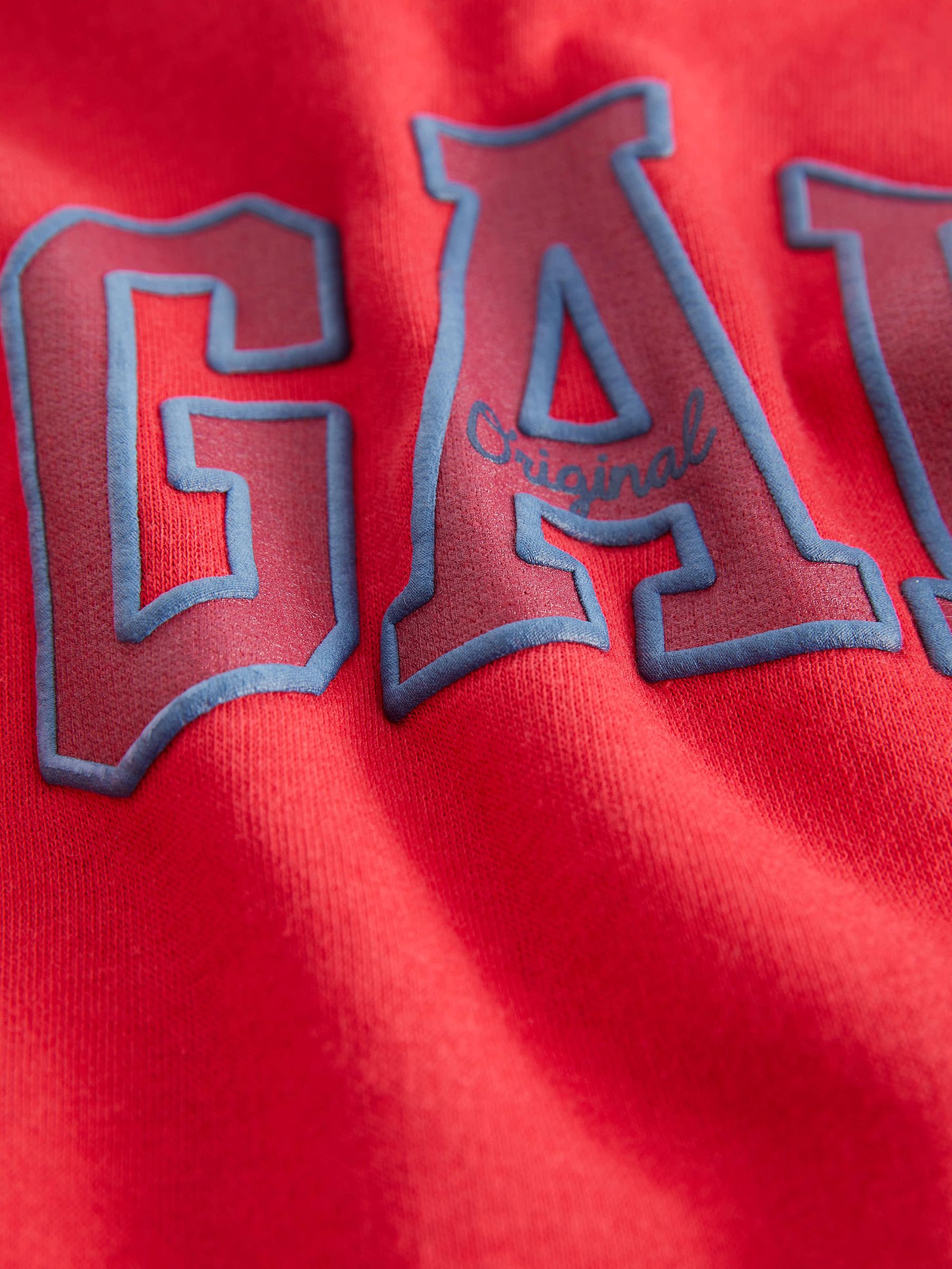 Red and Blue Crew Neck Logo Sweatshirt (12mths-5yrs) - Image 3 of 3