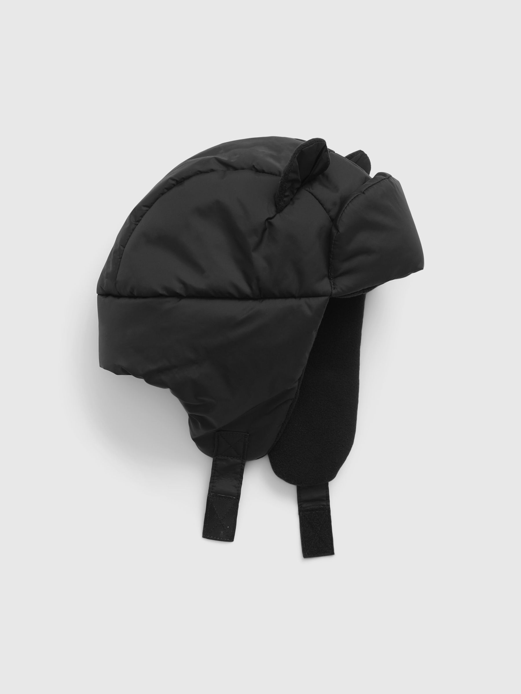 Black Puffer Trapper Hat - Image 1 of 1