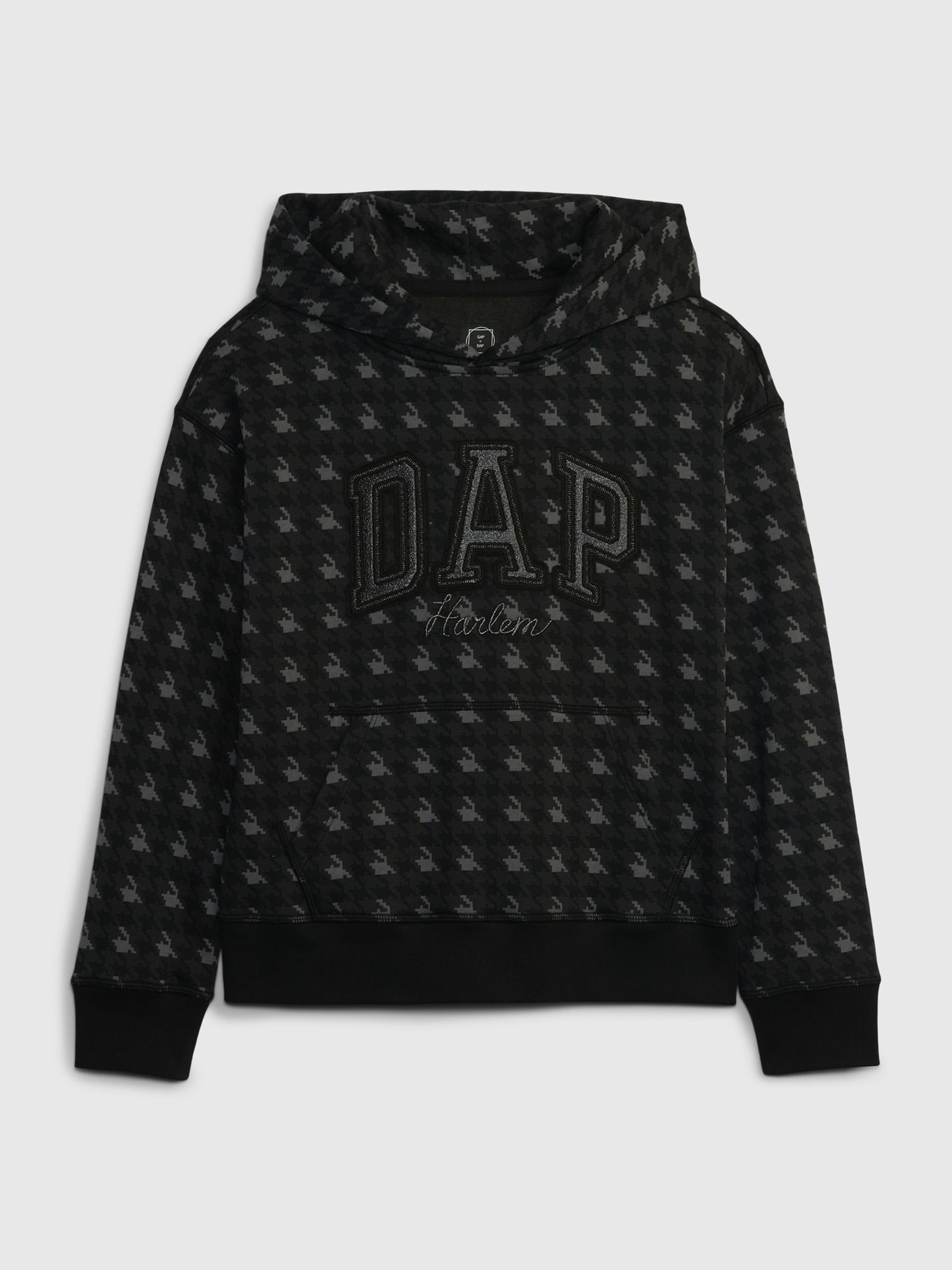 Grey Dapper Dan Kids Logo Hoodie (4-13yrs) - Image 4 of 4