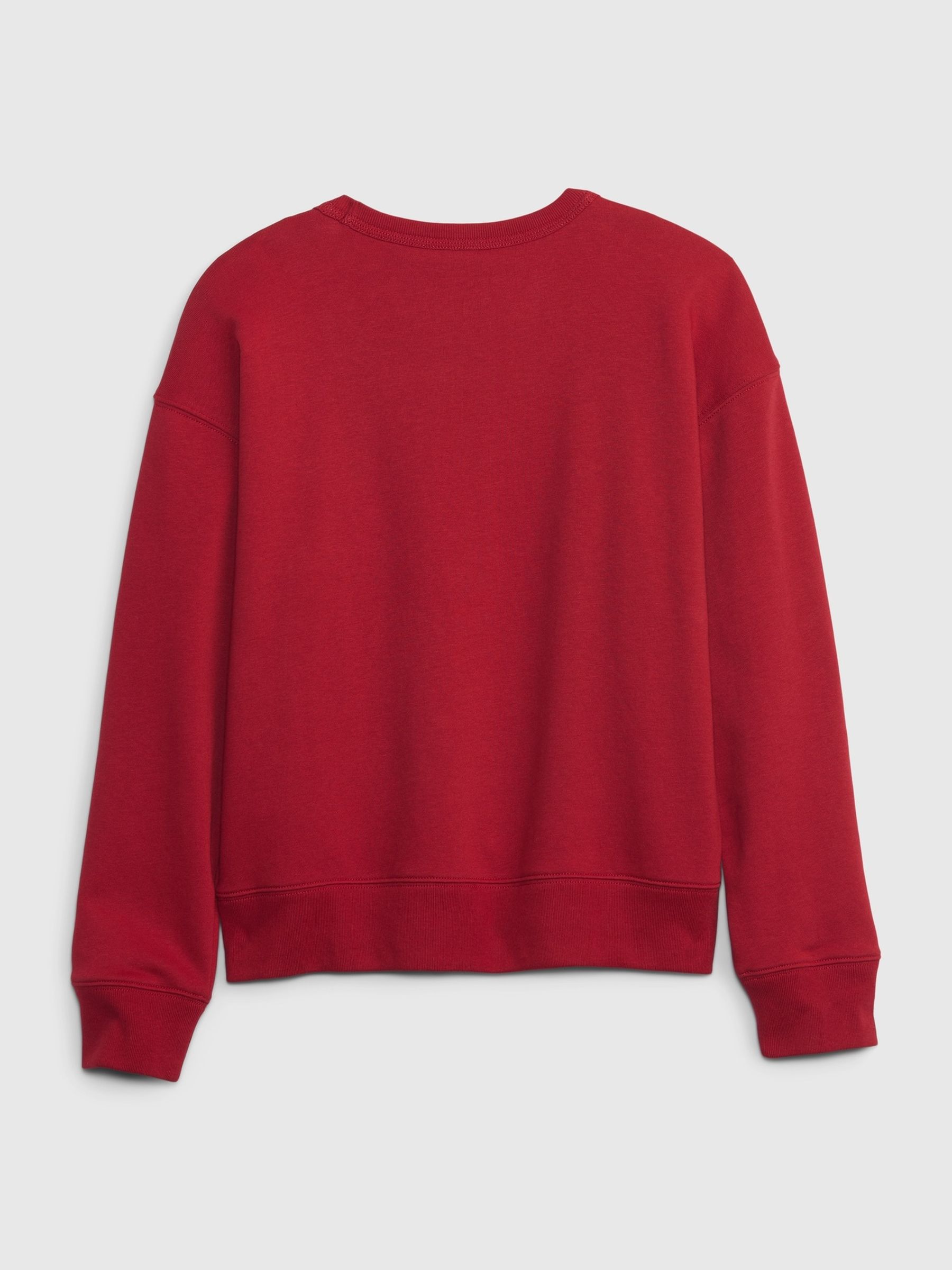 Red 1969 Logo Crew Neck Graphic Sweatshirt (4-13yrs) - Image 2 of 3